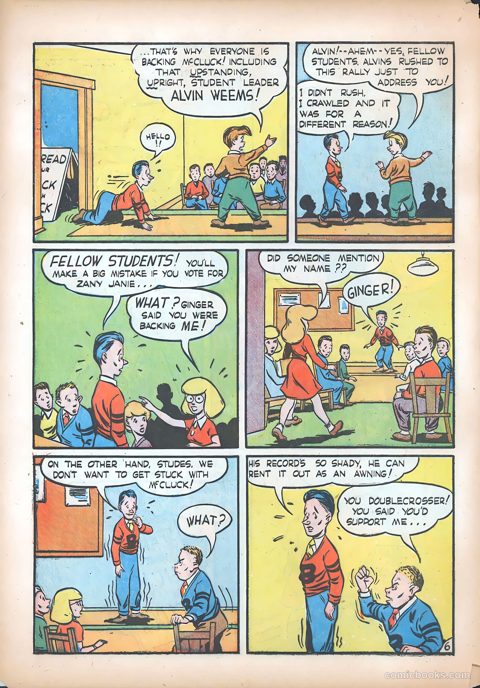 Teen Life Comics and Adventure #3 (1945) — page 8 of 51