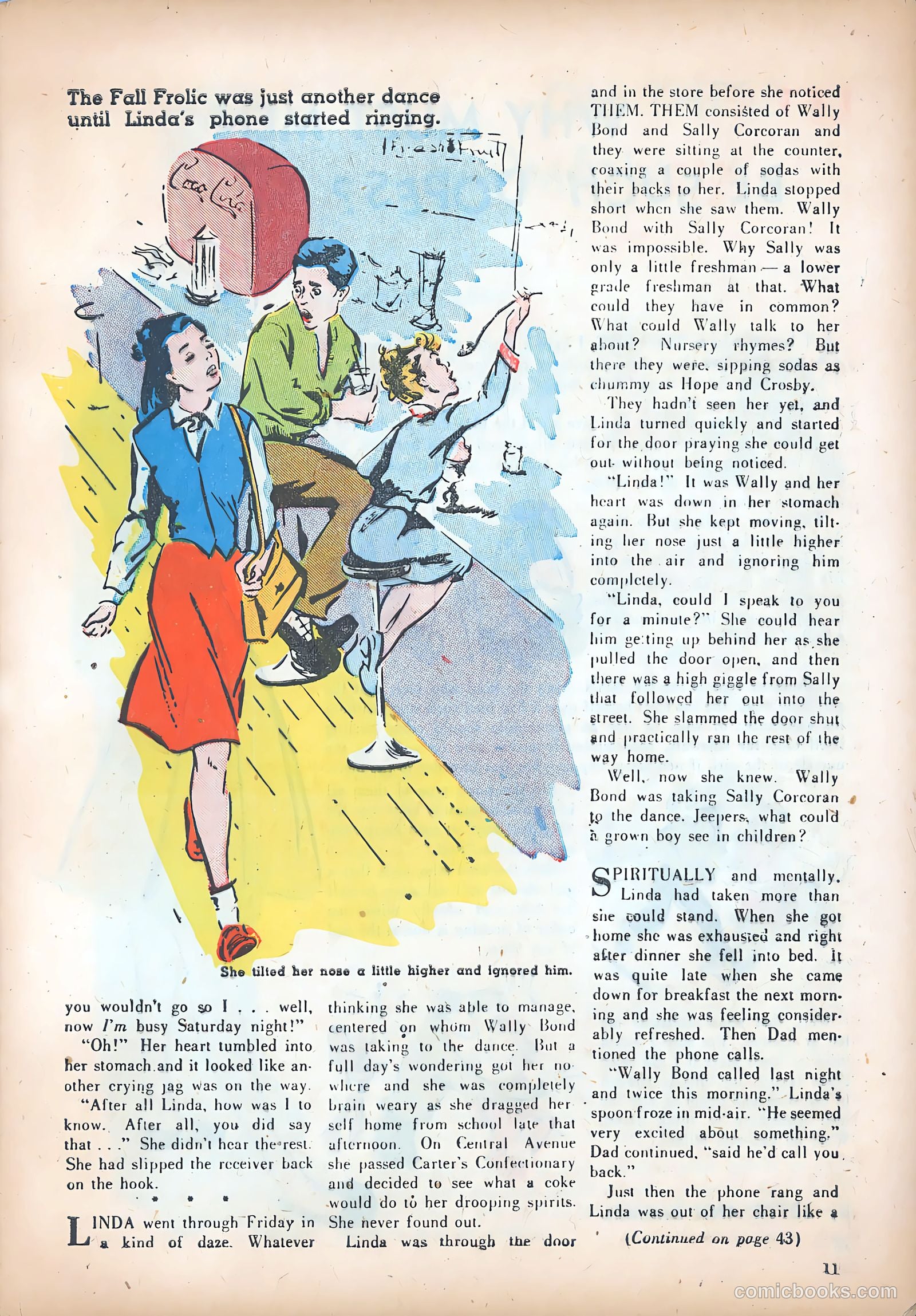 Teen Life Comics and Adventure #3 (1945) — page 11 of 51