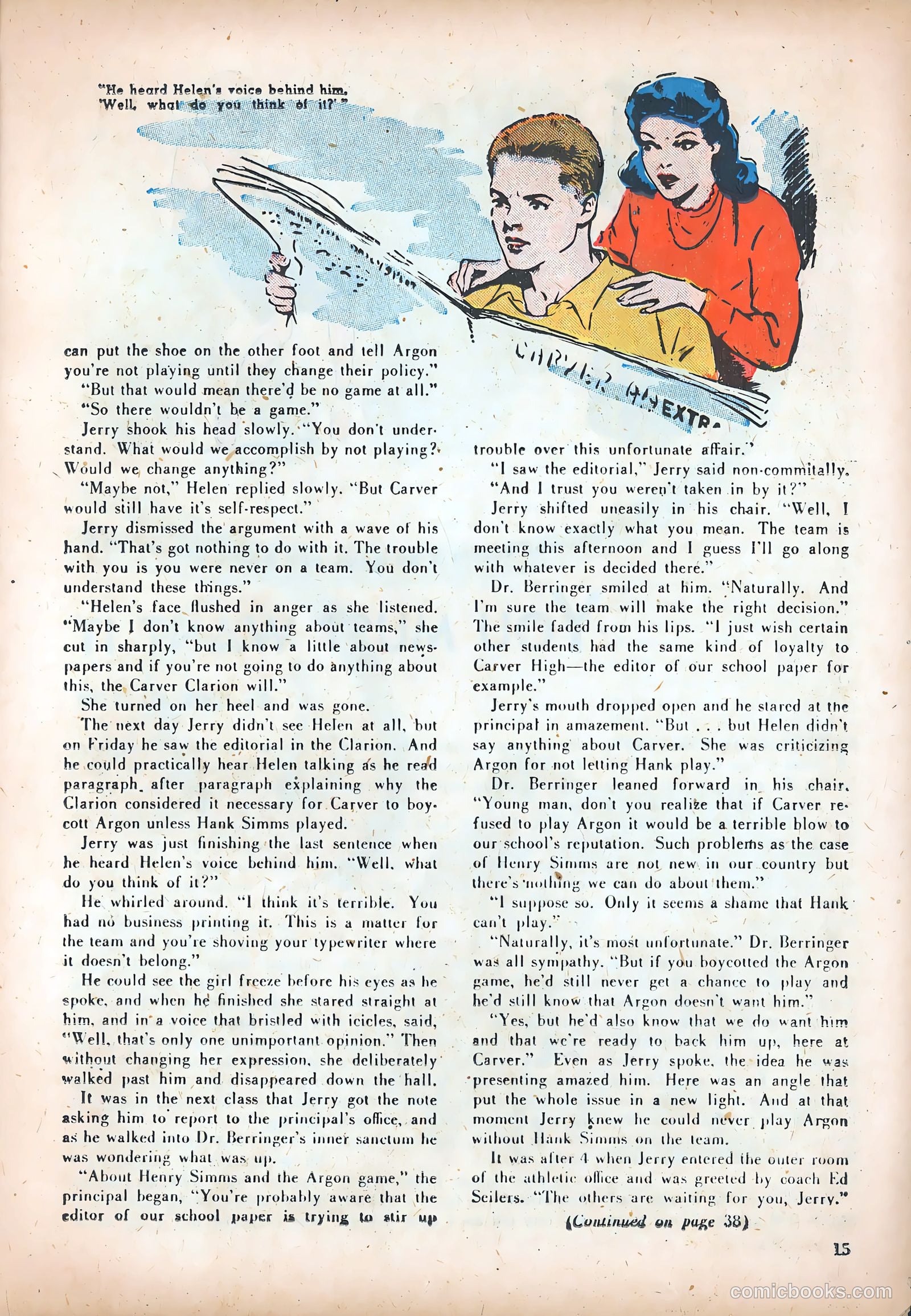 Teen Life Comics and Adventure #3 (1945) — page 15 of 51