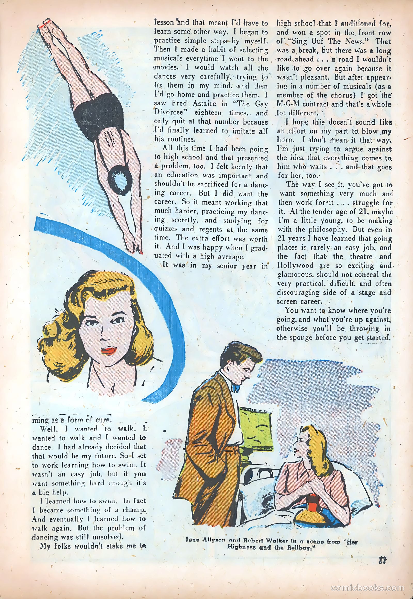 Teen Life Comics and Adventure #3 (1945) — page 17 of 51