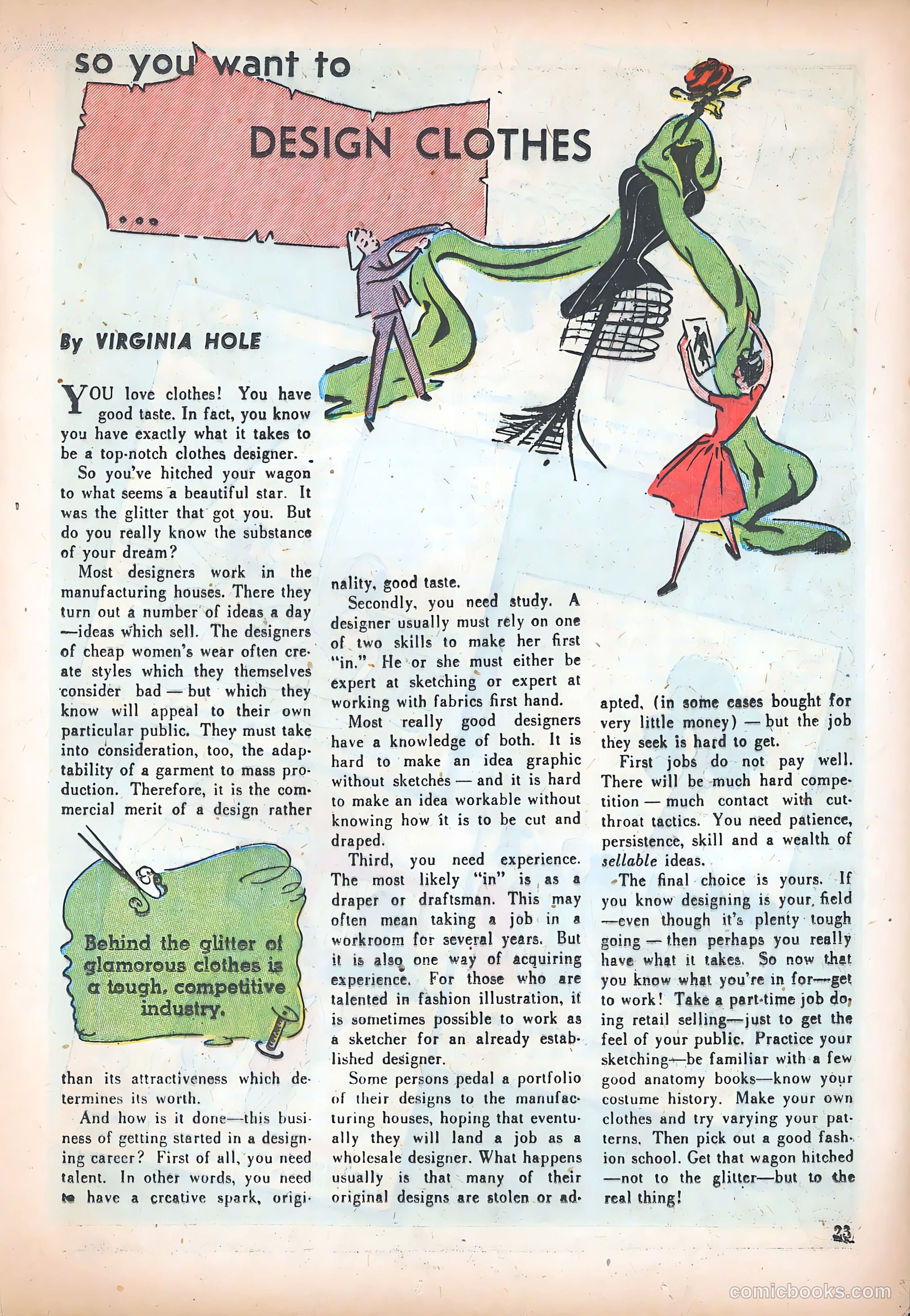Teen Life Comics and Adventure #3 (1945) — page 23 of 51