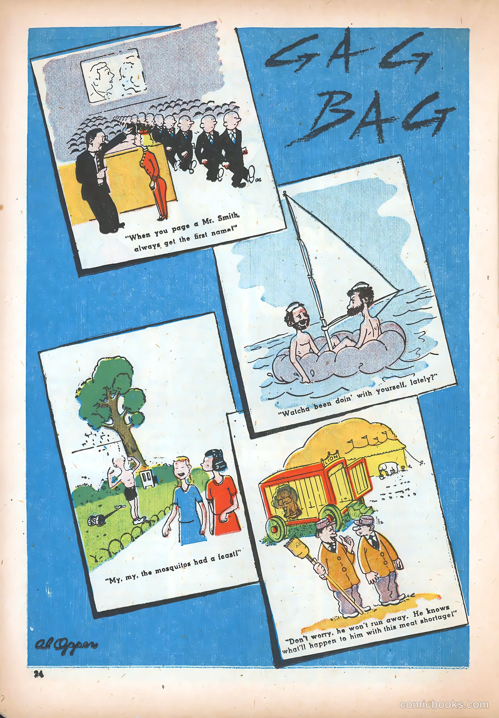 Teen Life Comics and Adventure #3 (1945) — page 24 of 51