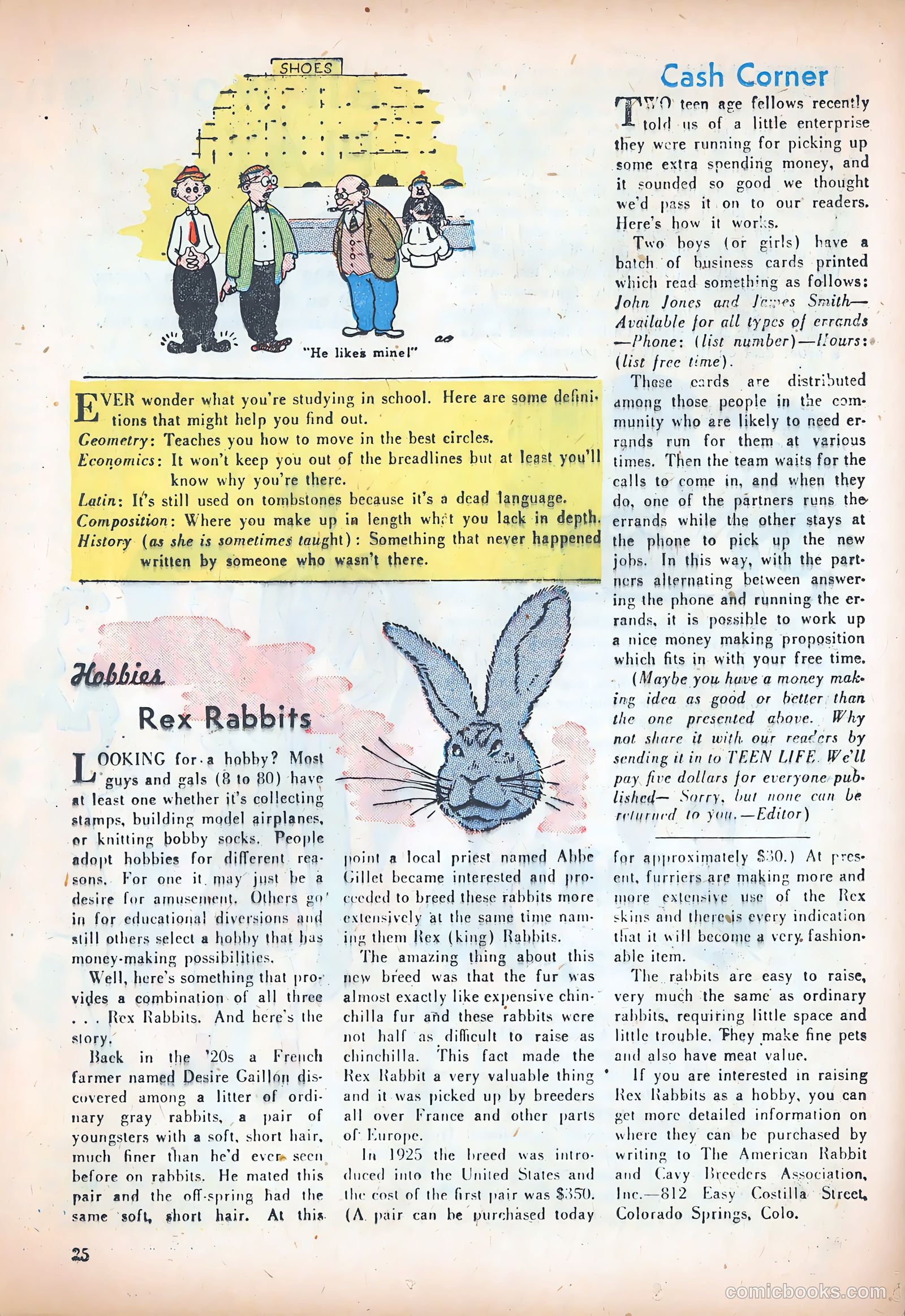 Teen Life Comics and Adventure #3 (1945) — page 25 of 51