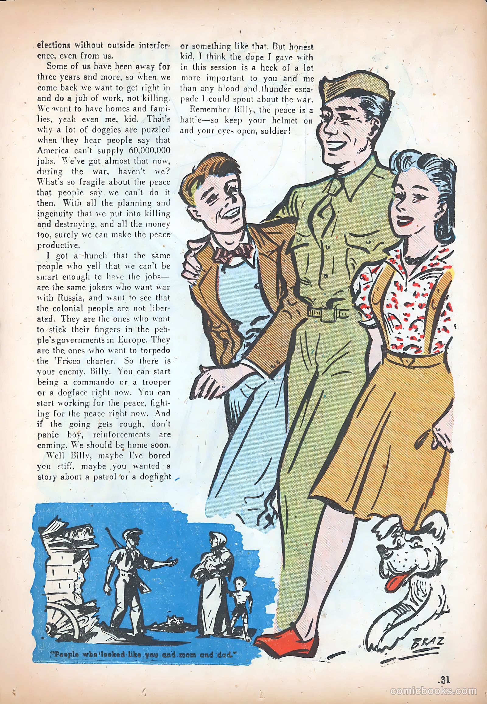 Teen Life Comics and Adventure #3 (1945) — page 30 of 51