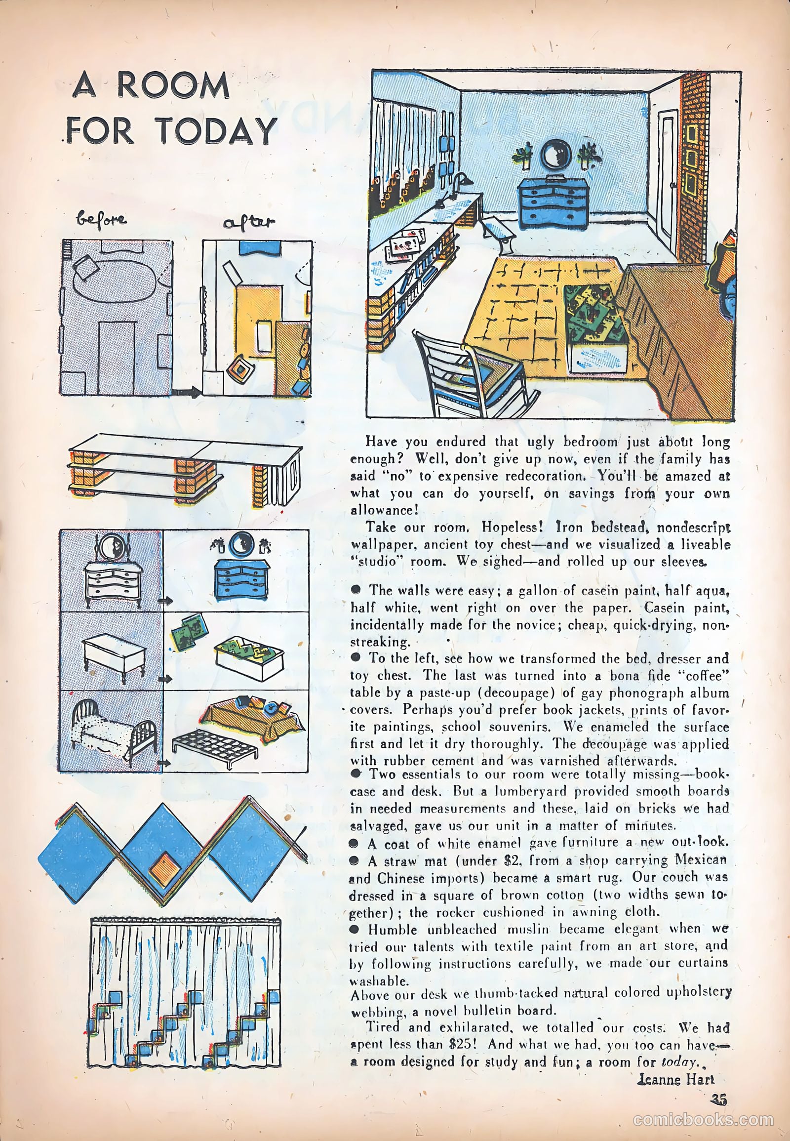 Teen Life Comics and Adventure #3 (1945) — page 34 of 51