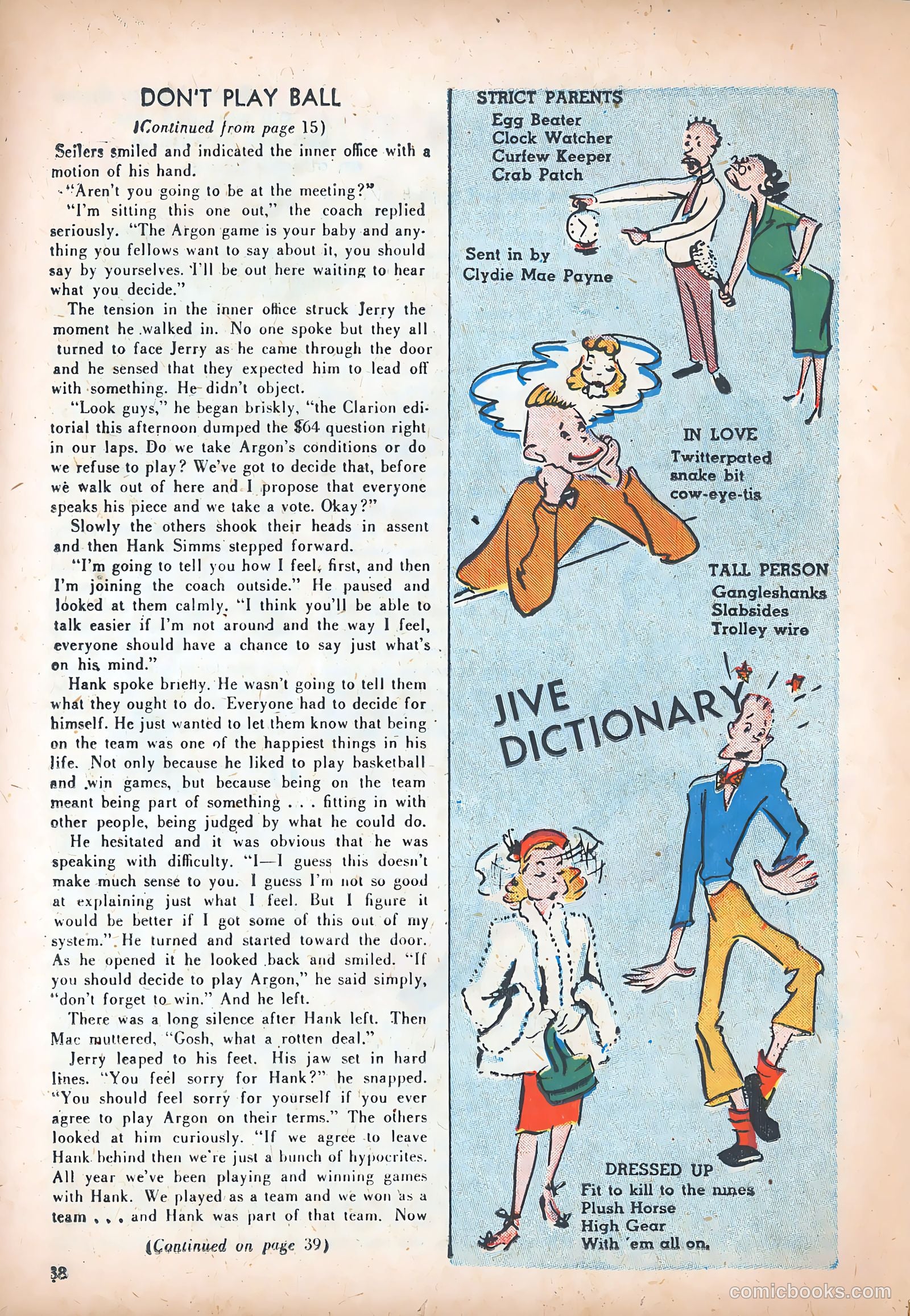 Teen Life Comics and Adventure #3 (1945) — page 37 of 51