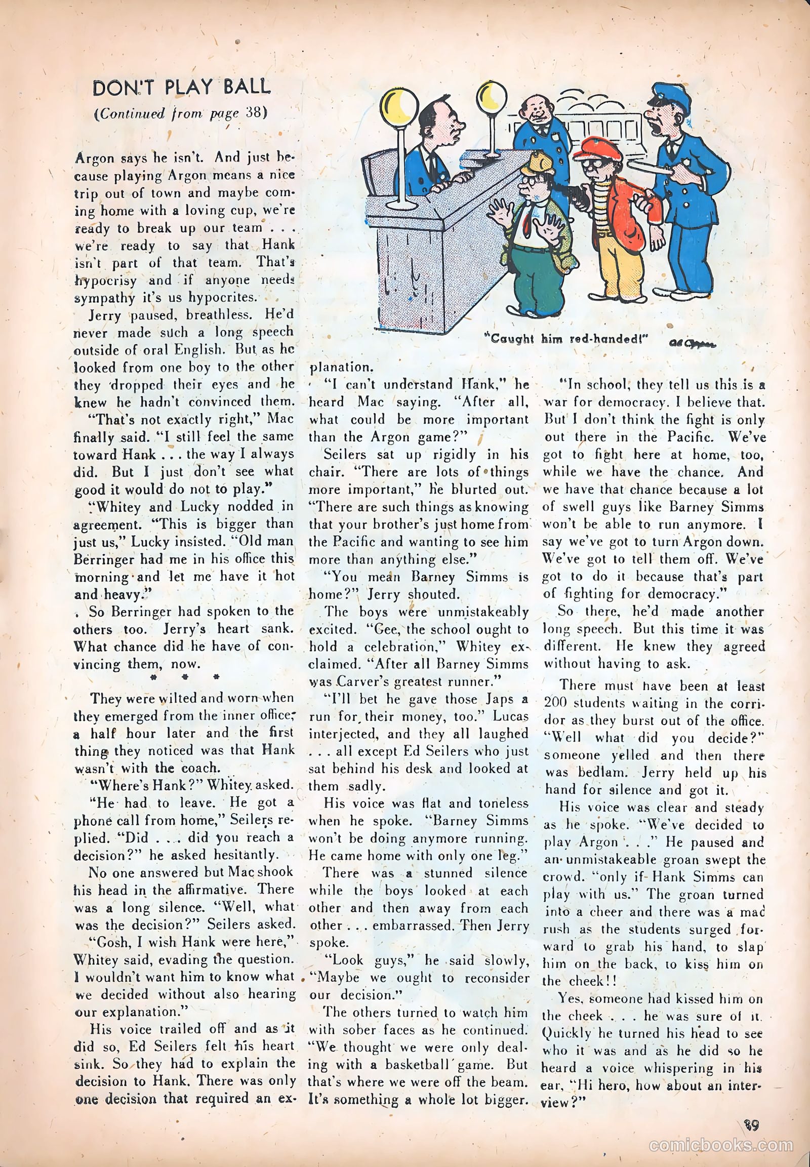 Teen Life Comics and Adventure #3 (1945) — page 38 of 51