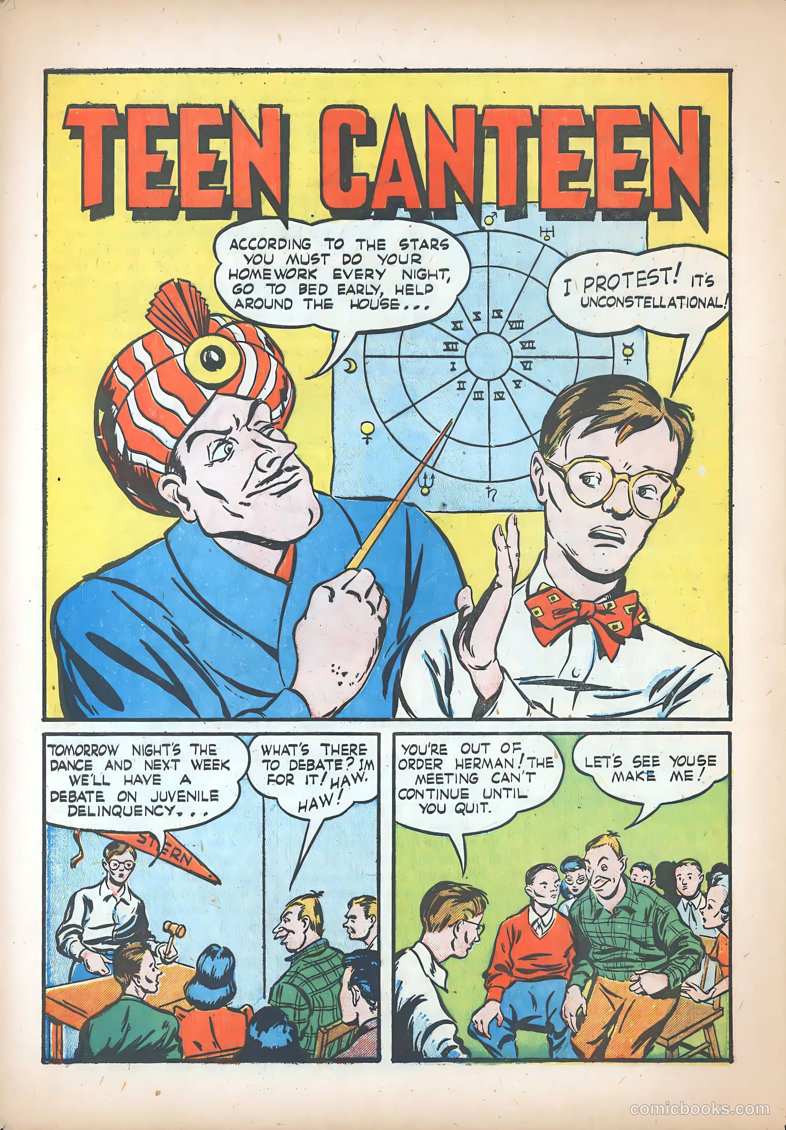 Teen Life Comics and Adventure #3 (1945) — page 43 of 51