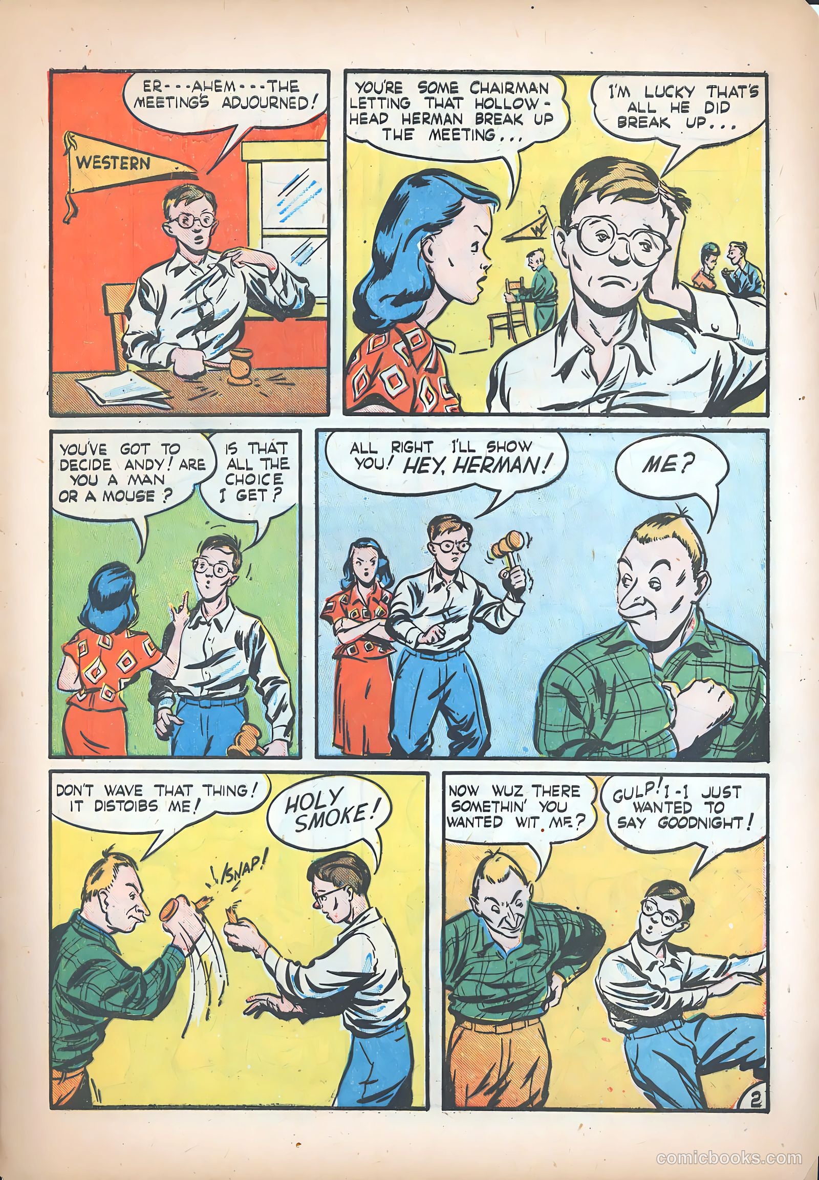 Teen Life Comics and Adventure #3 (1945) — page 44 of 51