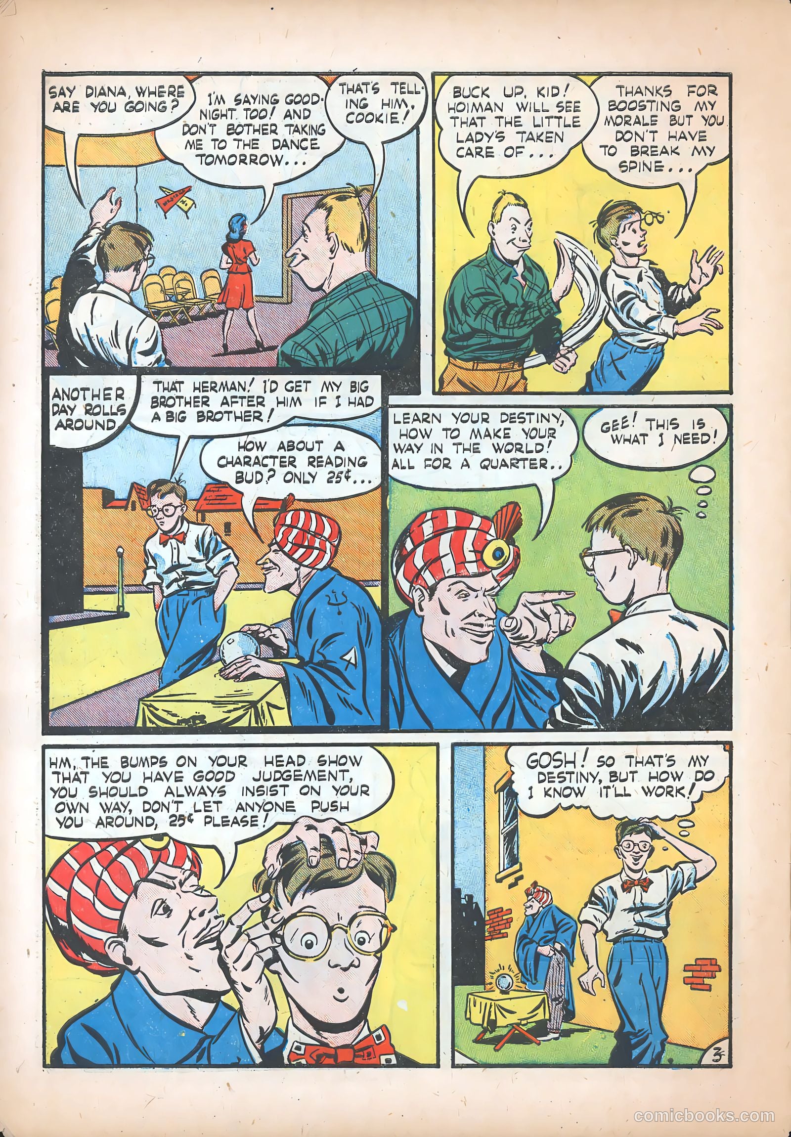 Teen Life Comics and Adventure #3 (1945) — page 45 of 51