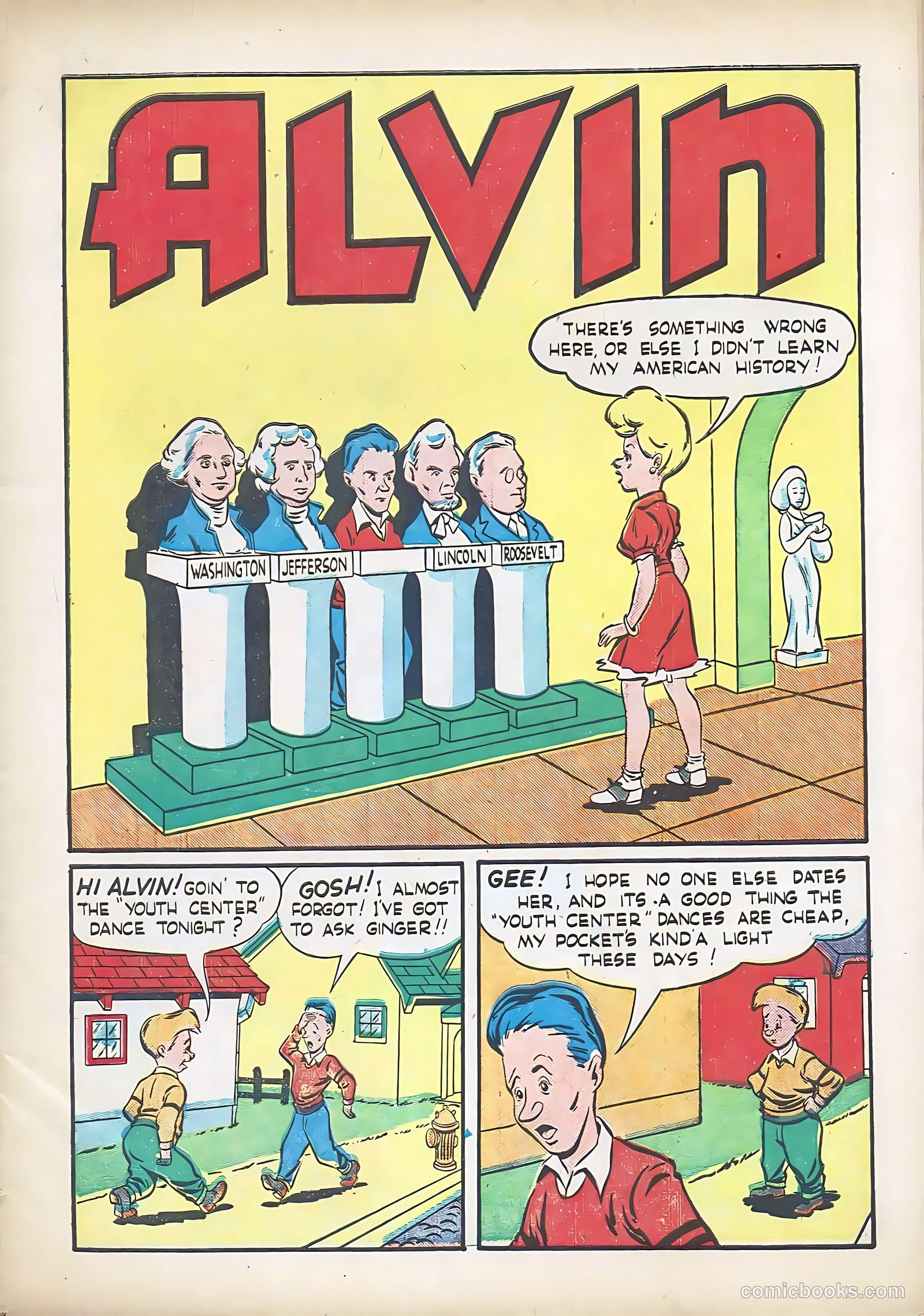Teen Life Comics and Adventure #4 (1946) — page 3 of 56