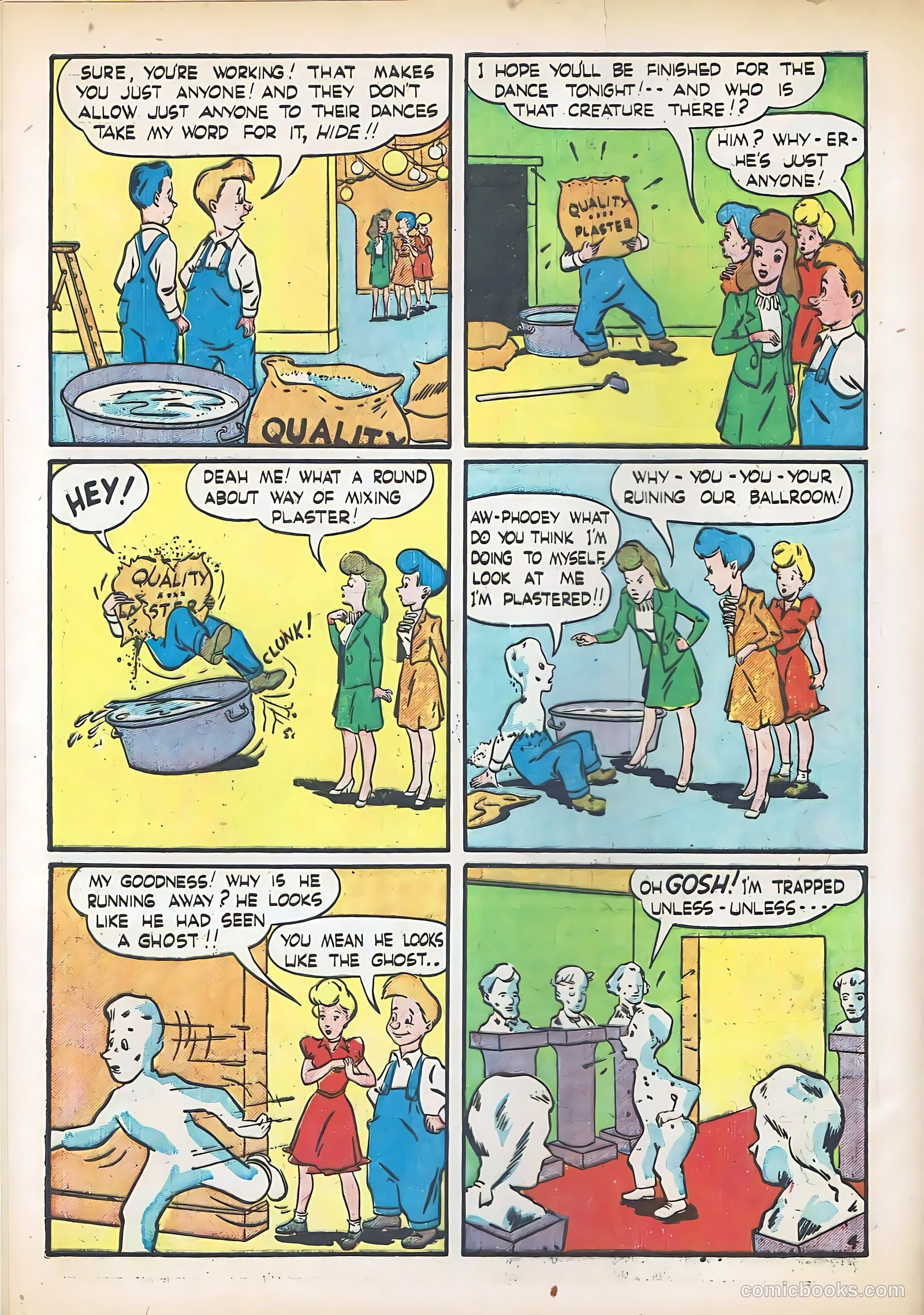 Teen Life Comics and Adventure #4 (1946) — page 6 of 56