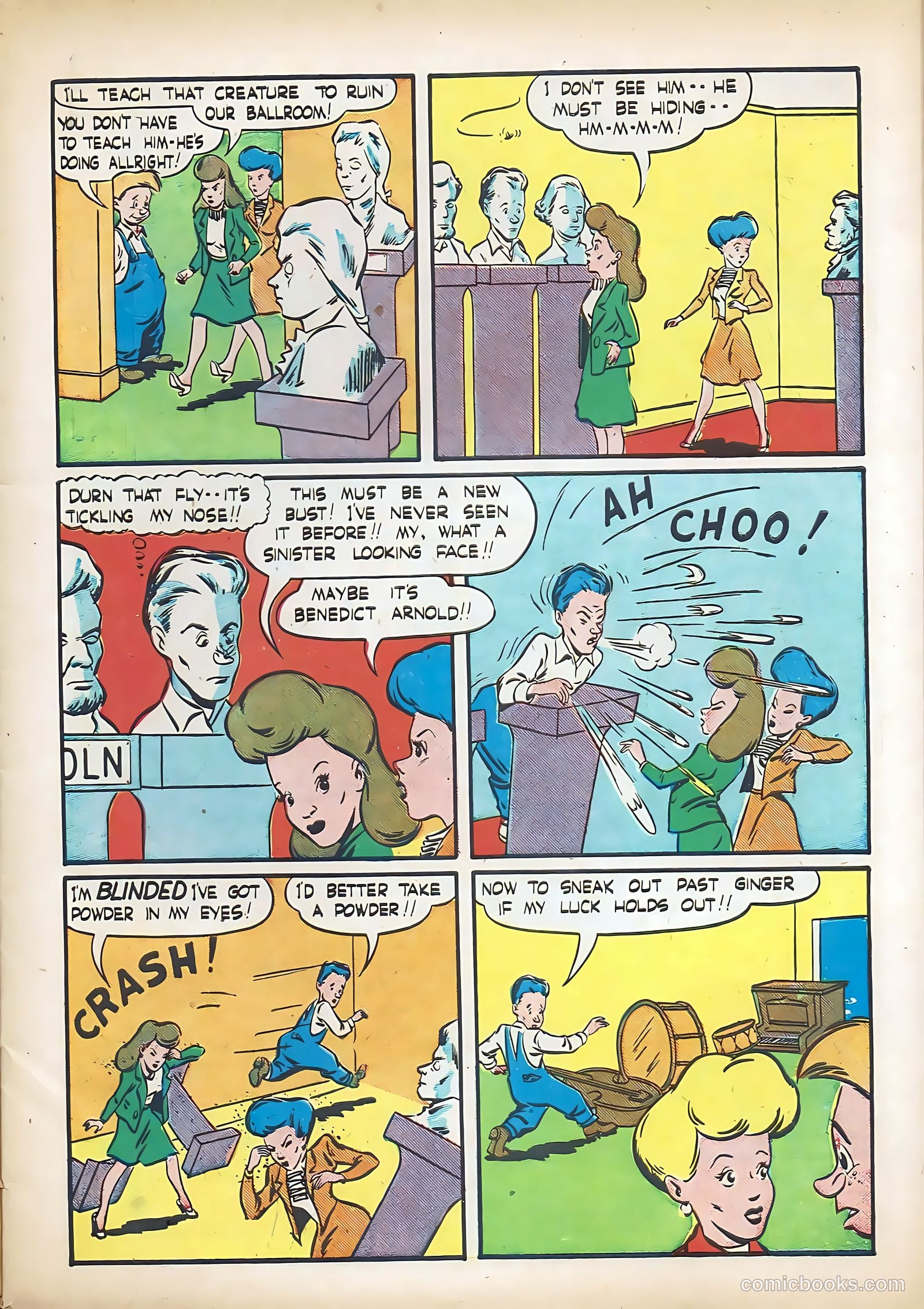 Teen Life Comics and Adventure #4 (1946) — page 7 of 56