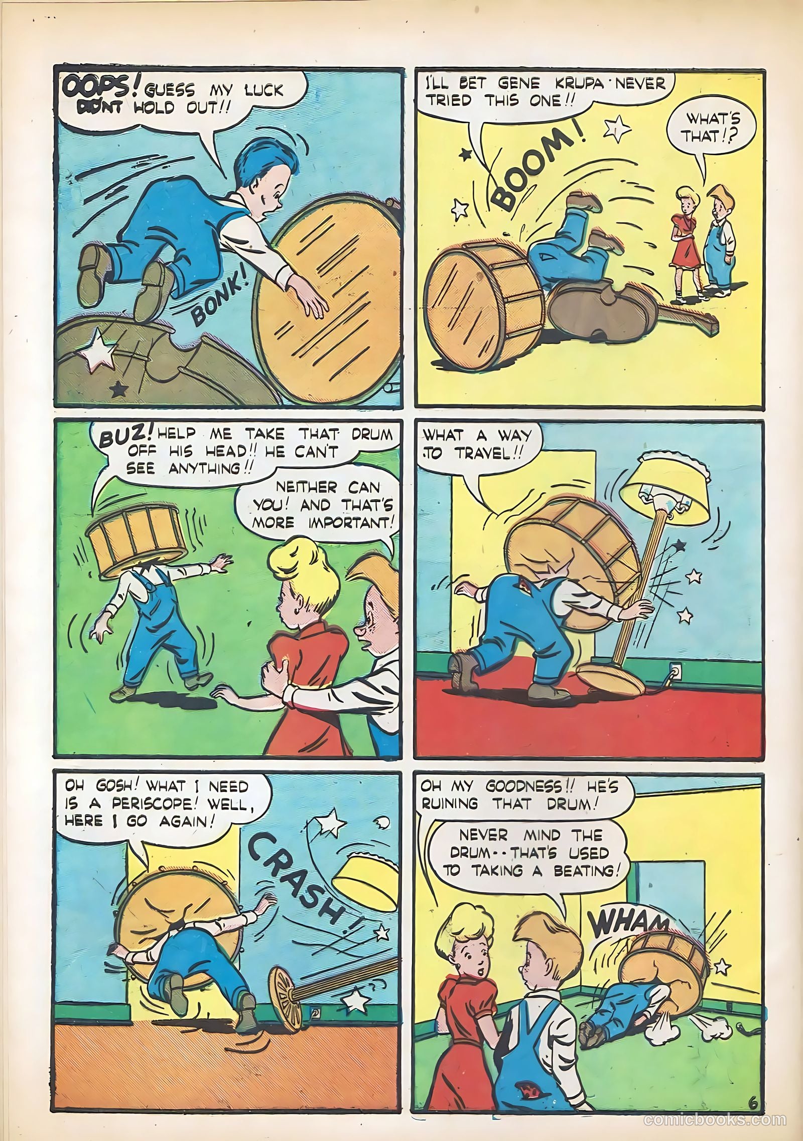 Teen Life Comics and Adventure #4 (1946) — page 8 of 56
