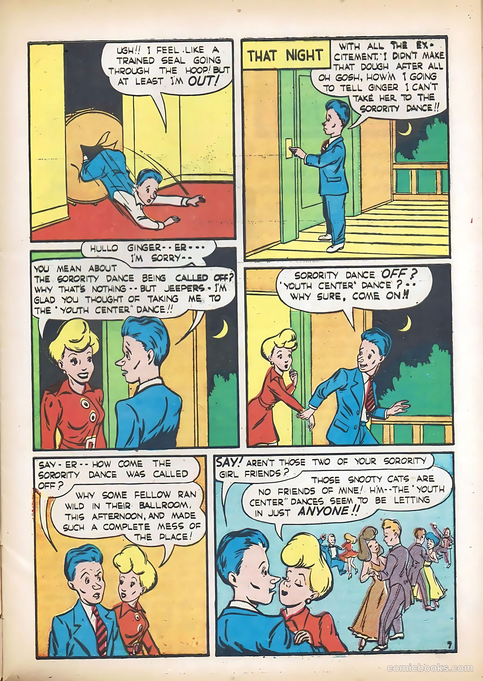 Teen Life Comics and Adventure #4 (1946) — page 9 of 56