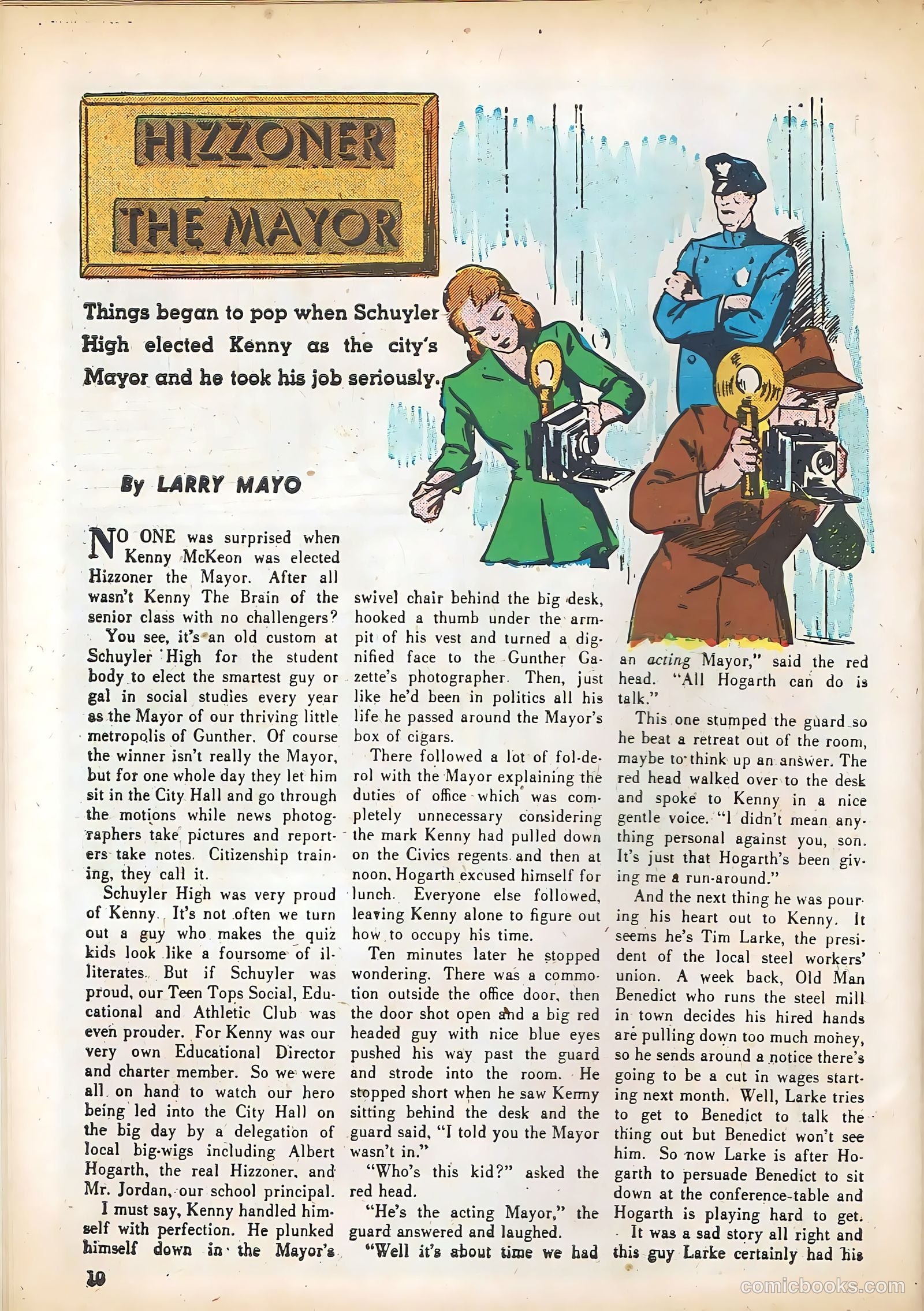 Teen Life Comics and Adventure #4 (1946) — page 10 of 56