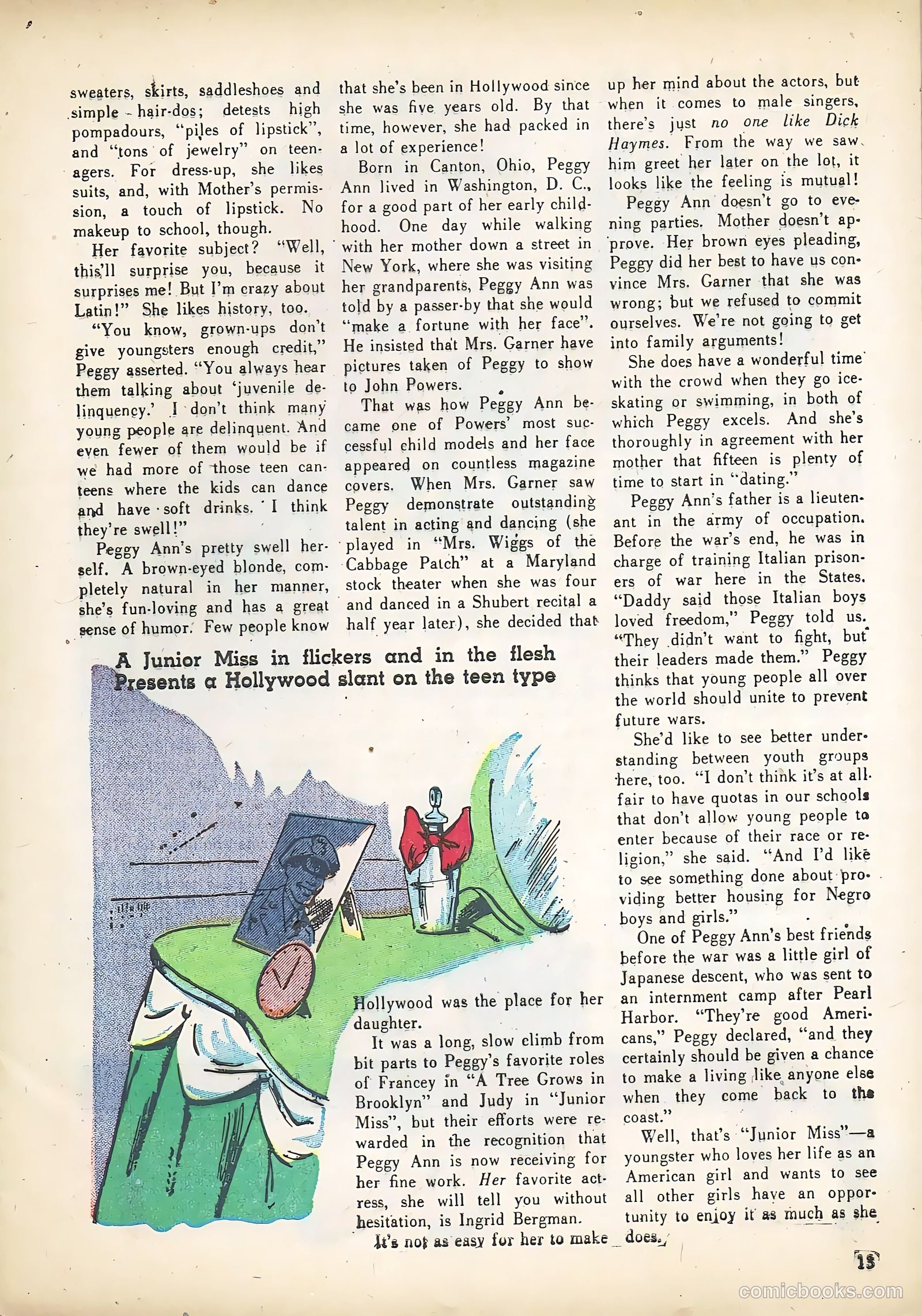 Teen Life Comics and Adventure #4 (1946) — page 13 of 56