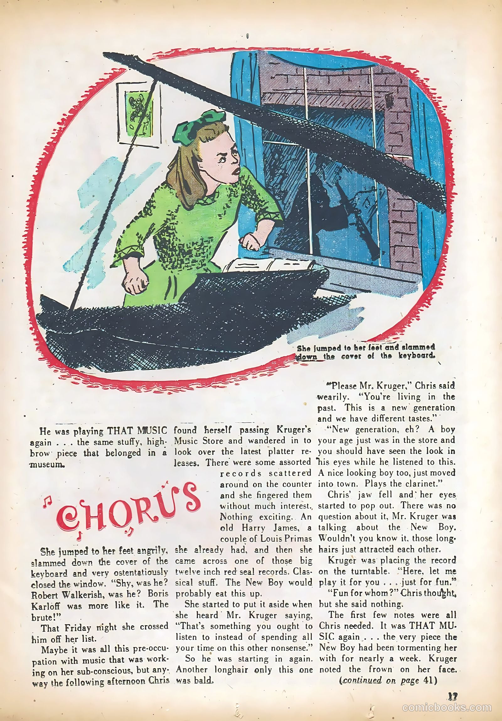 Teen Life Comics and Adventure #4 (1946) — page 17 of 56