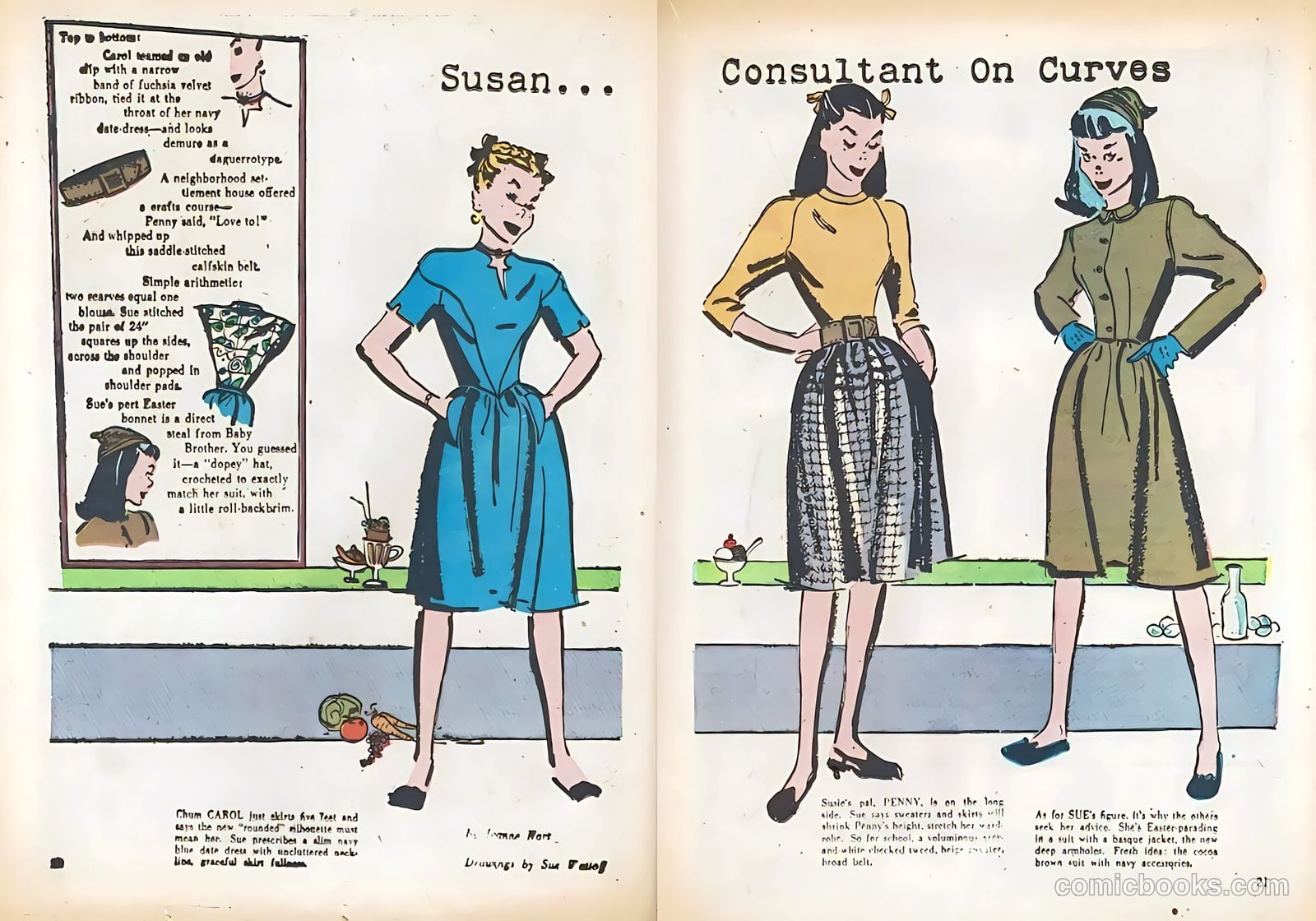 Teen Life Comics and Adventure #4 (1946) — page 22 of 56