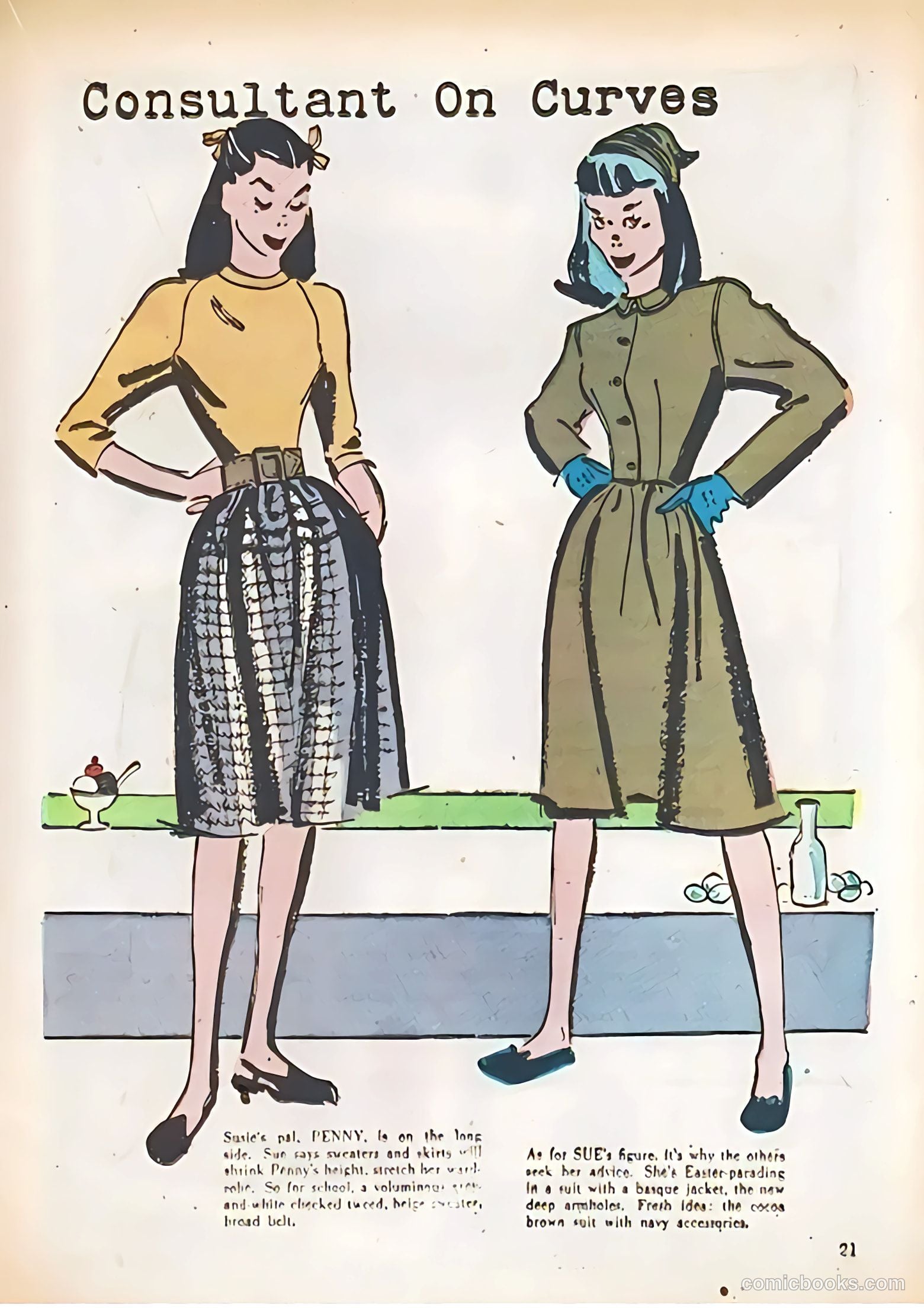 Teen Life Comics and Adventure #4 (1946) — page 24 of 56