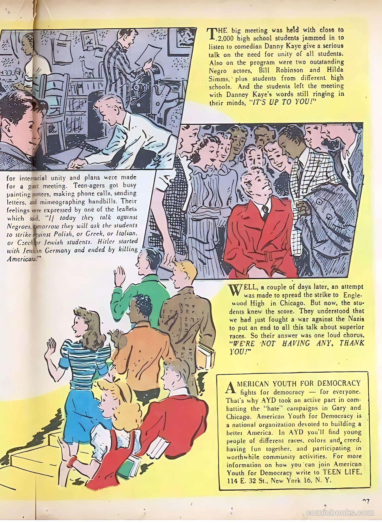 Teen Life Comics and Adventure #4 (1946) — page 31 of 56