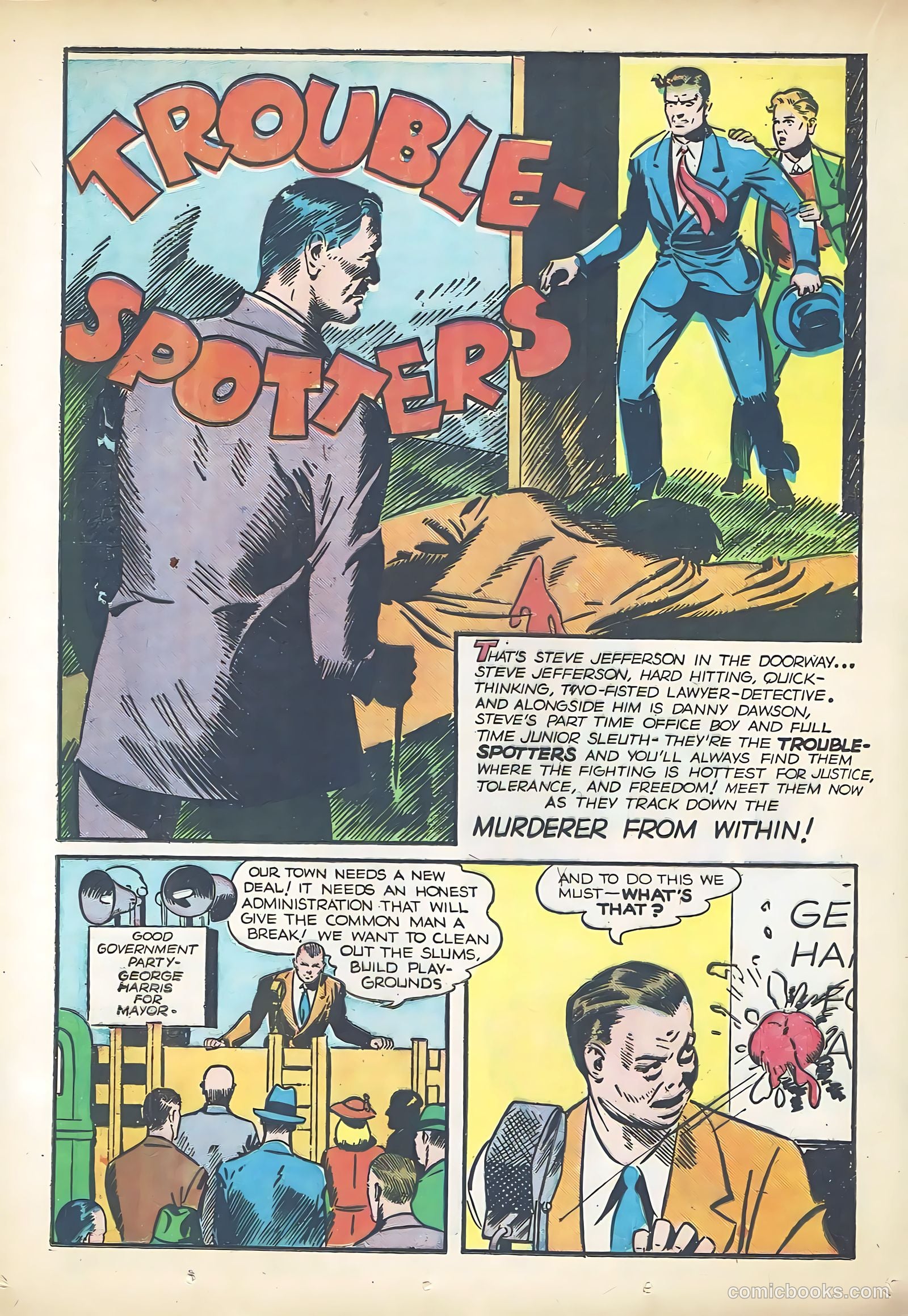 Teen Life Comics and Adventure #4 (1946) — page 32 of 56