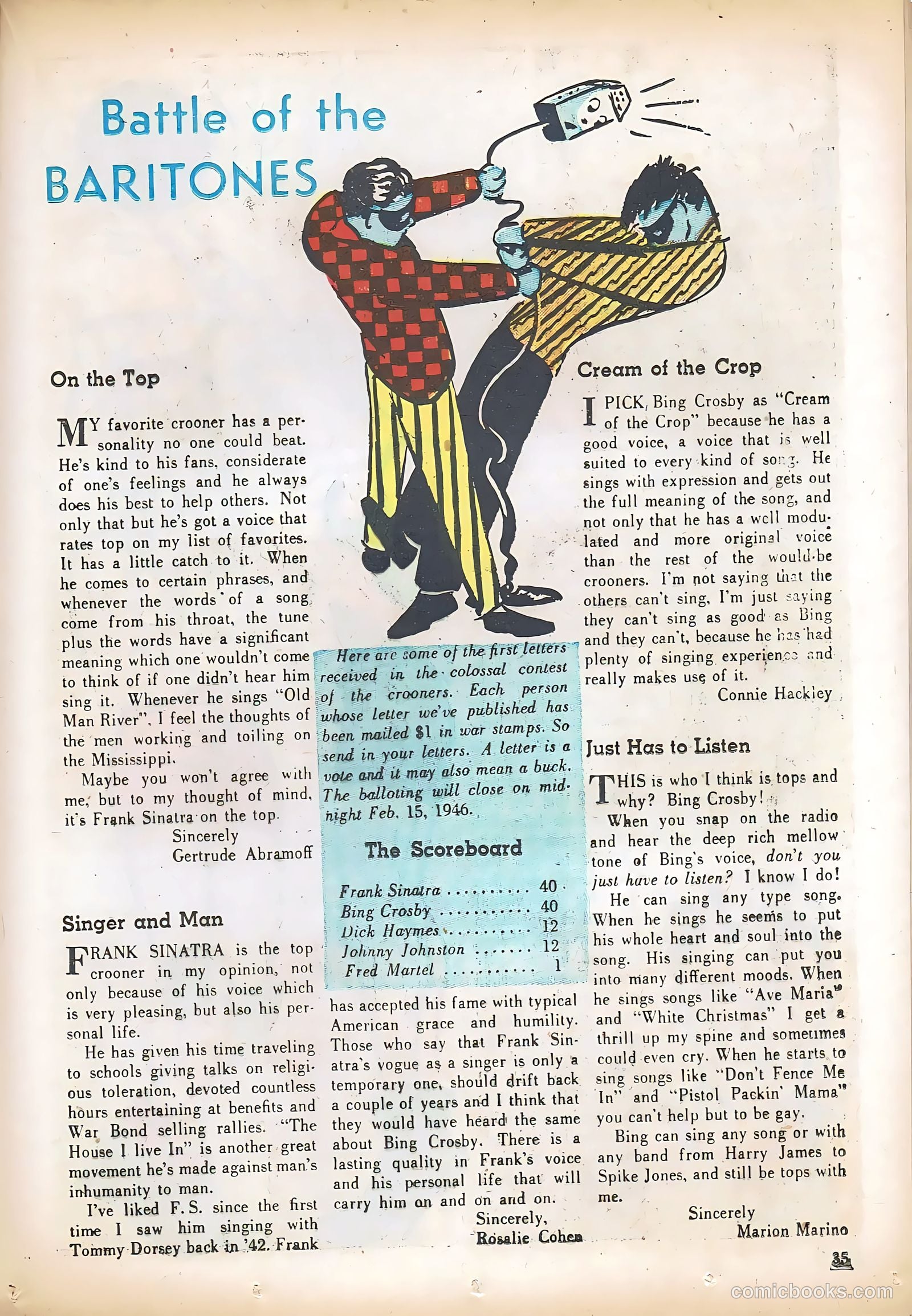 Teen Life Comics and Adventure #4 (1946) — page 39 of 56