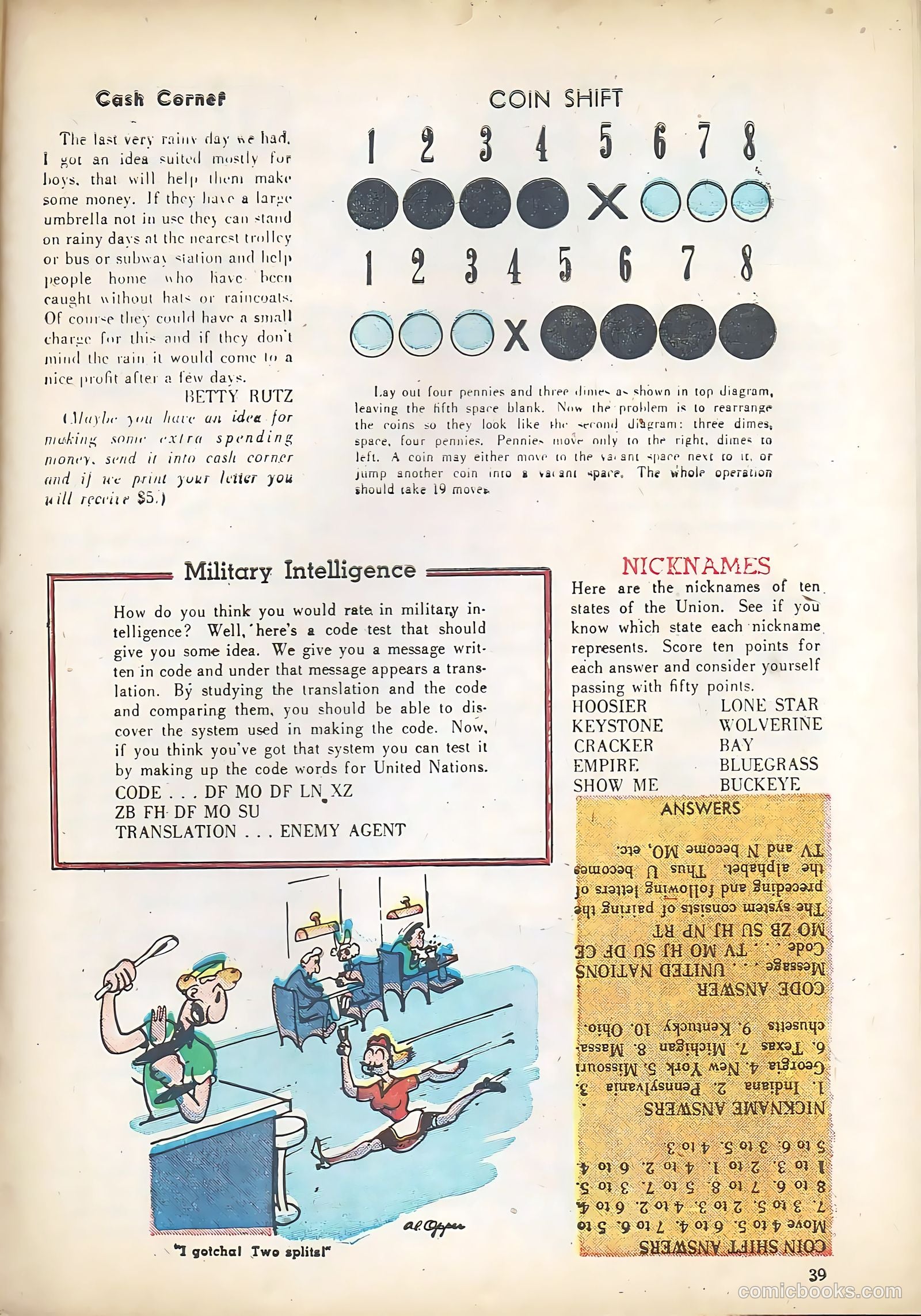 Teen Life Comics and Adventure #4 (1946) — page 43 of 56