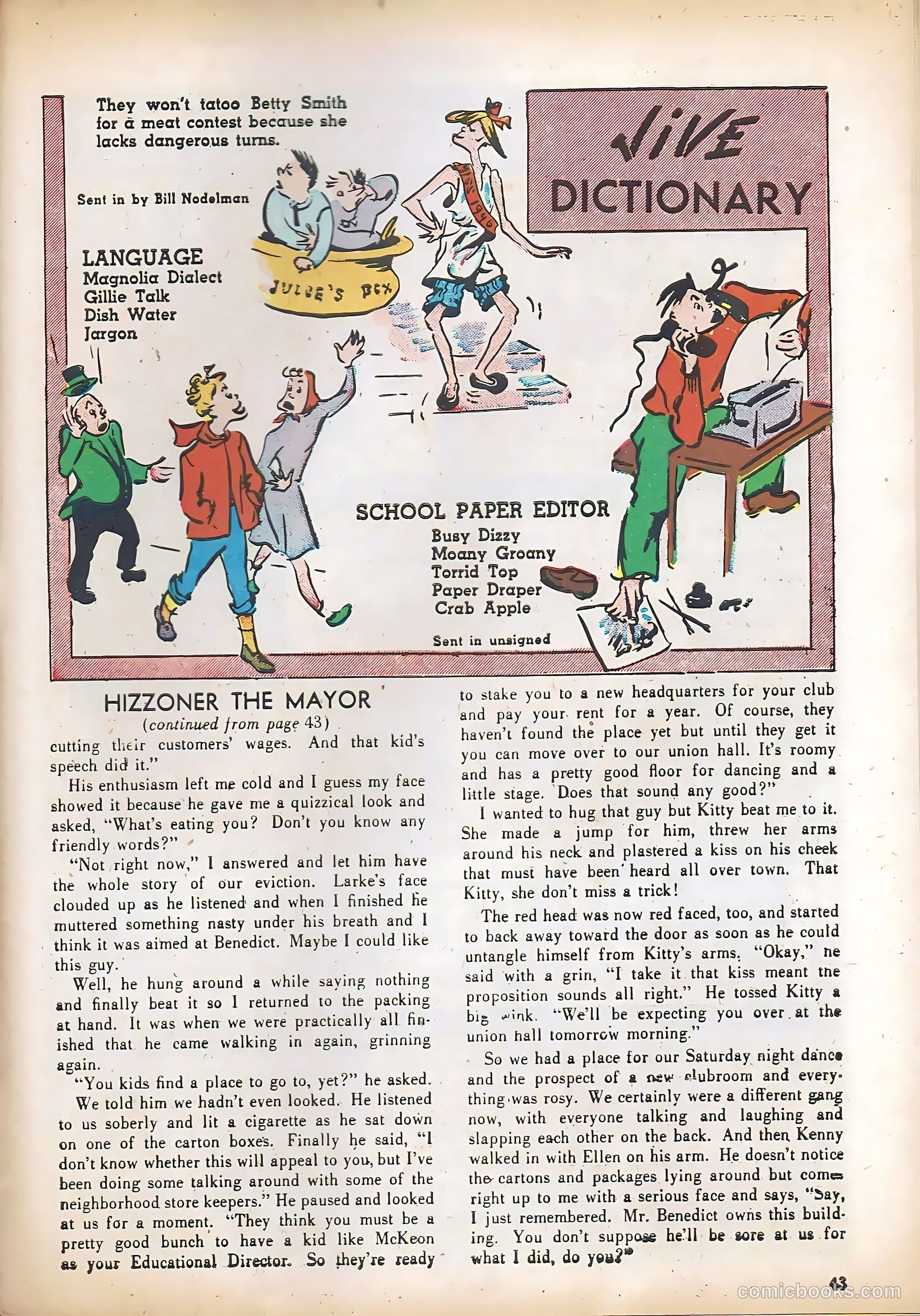 Teen Life Comics and Adventure #4 (1946) — page 47 of 56