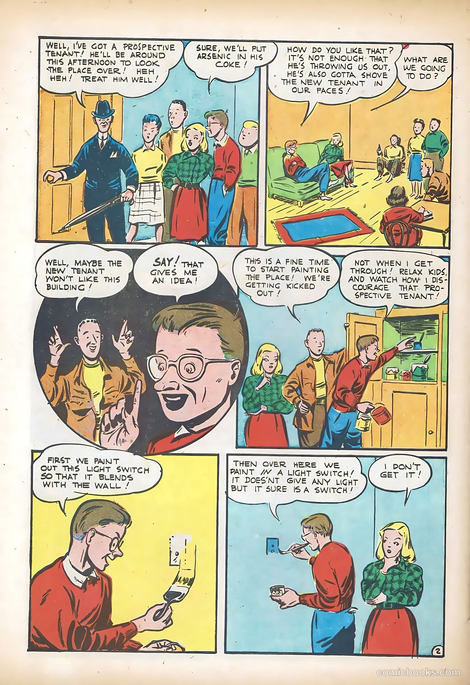 Teen Life Comics and Adventure #4 (1946) — page 50 of 56