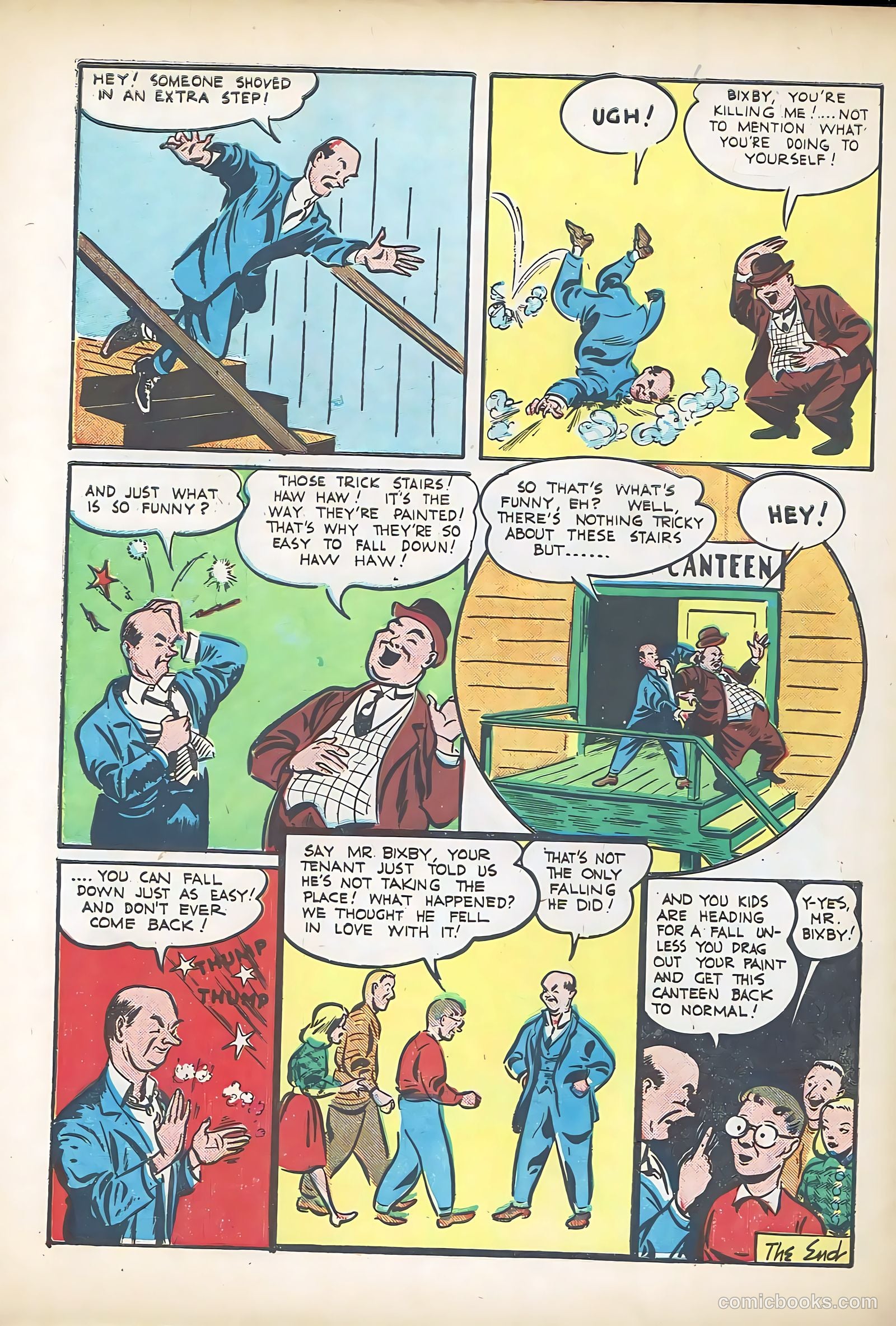 Teen Life Comics and Adventure #4 (1946) — page 54 of 56