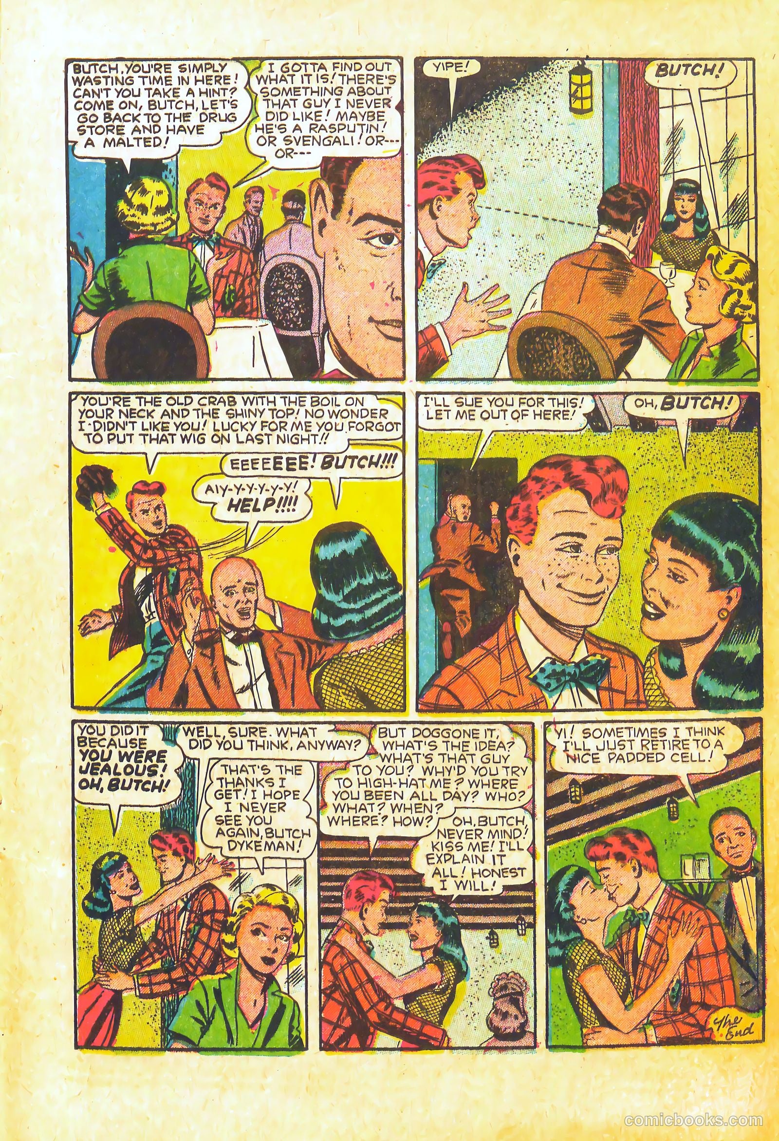 Teen Romances #10 (1963) — page 17 of 36