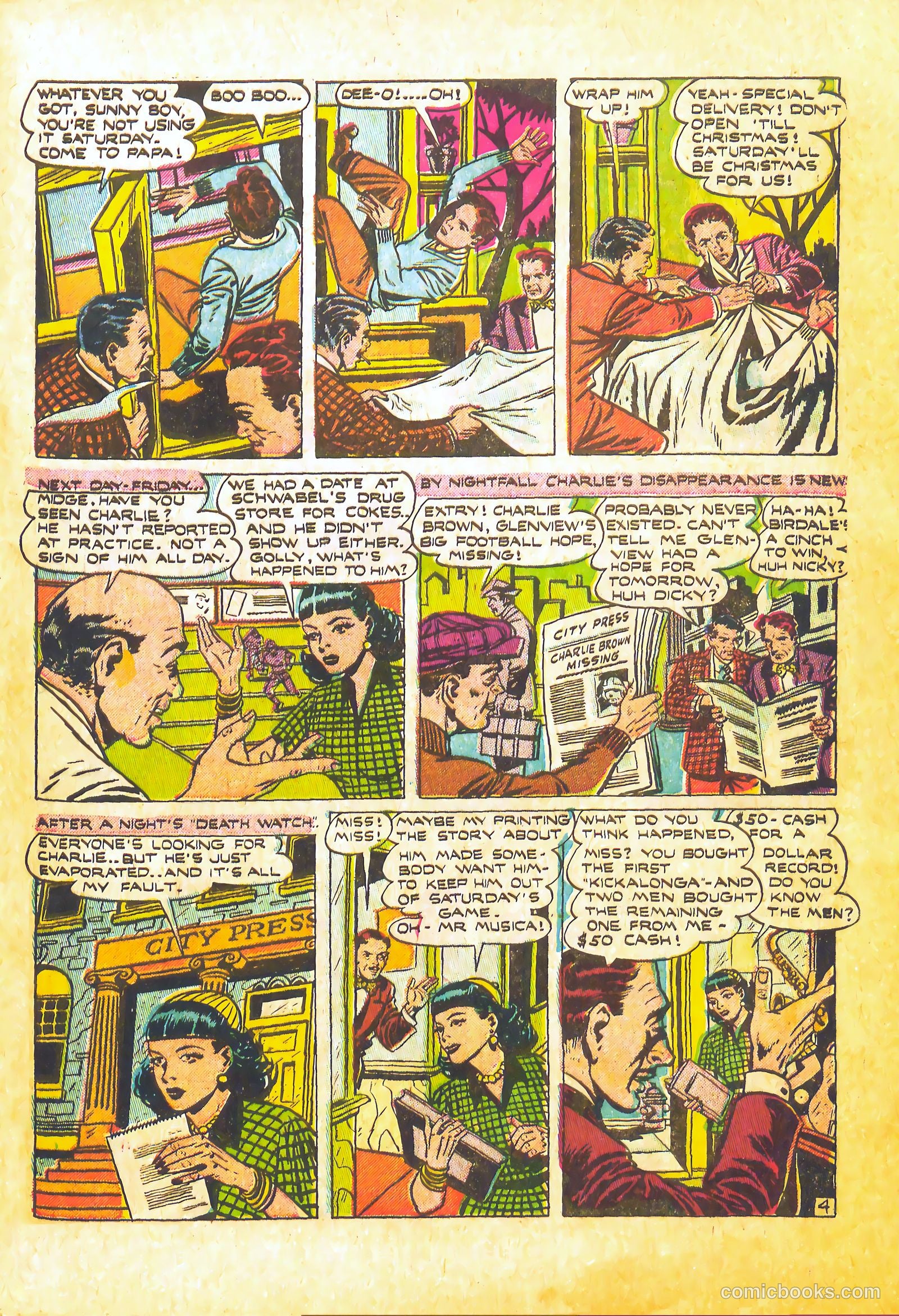 Teen Romances #10 (1963) — page 29 of 36