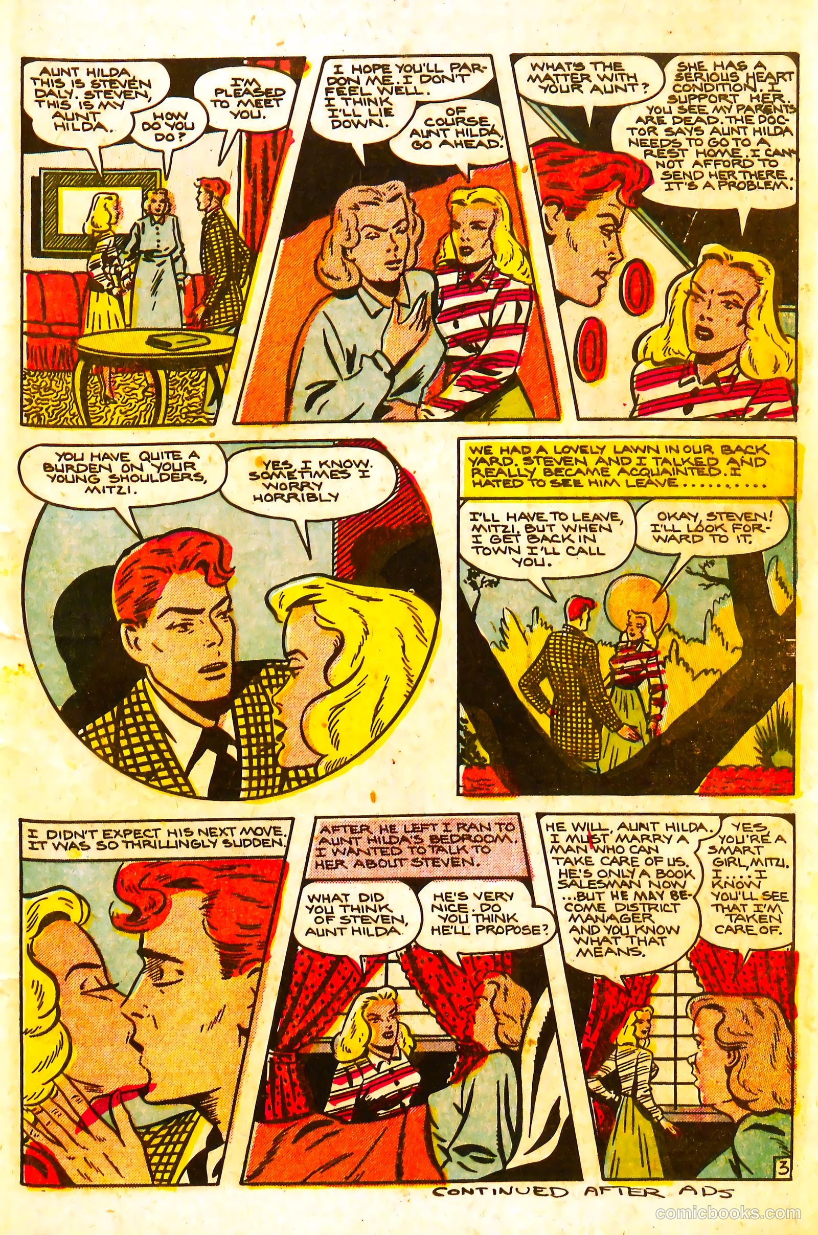 Teen Romances #11 (1963) — page 25 of 36
