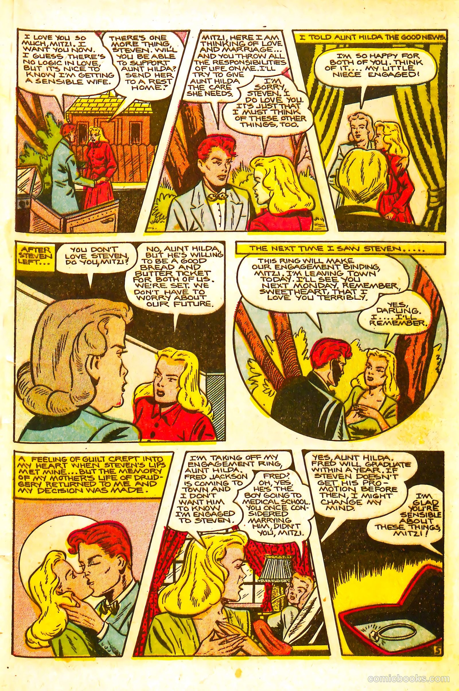 Teen Romances #11 (1963) — page 29 of 36