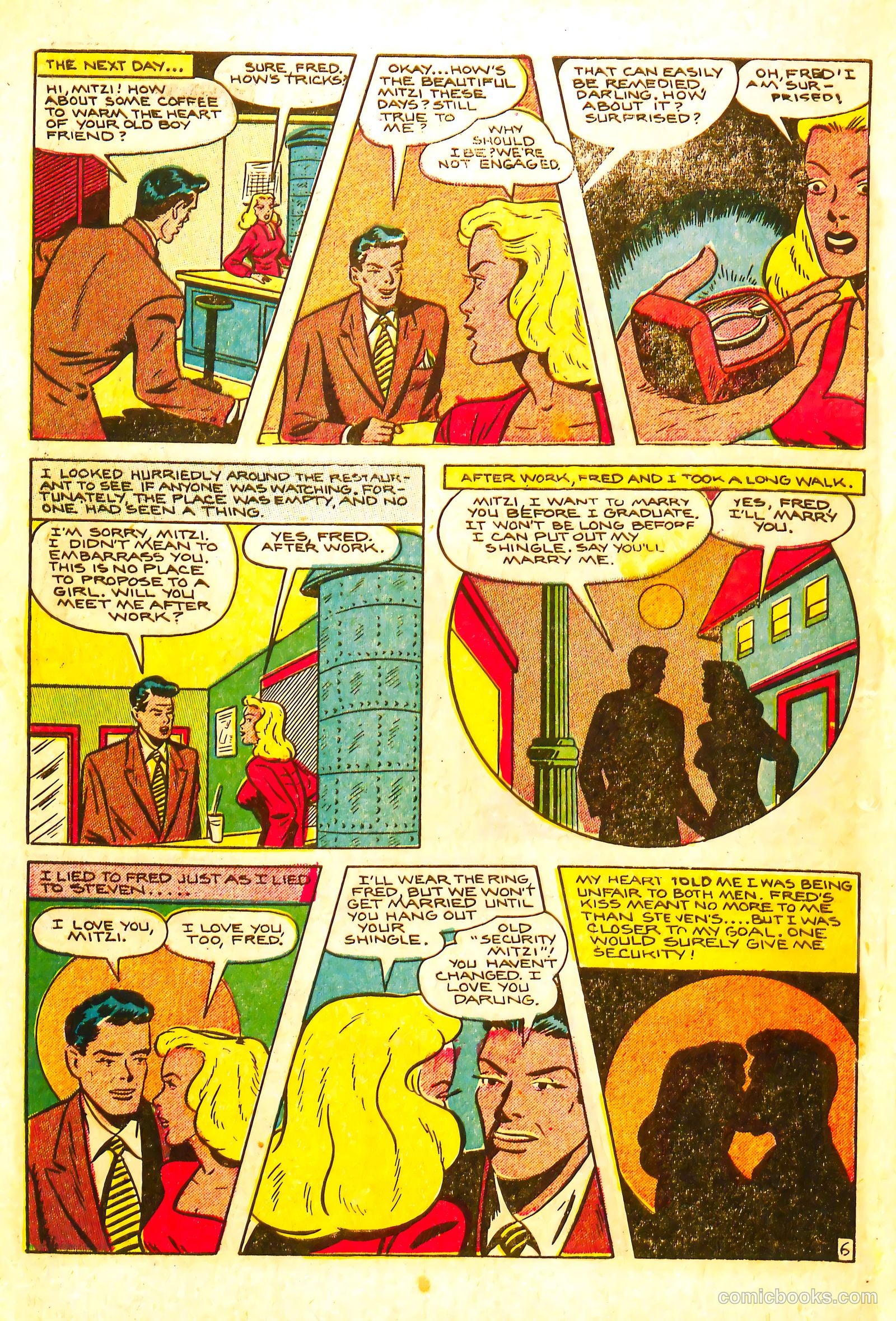 Teen Romances #11 (1963) — page 30 of 36