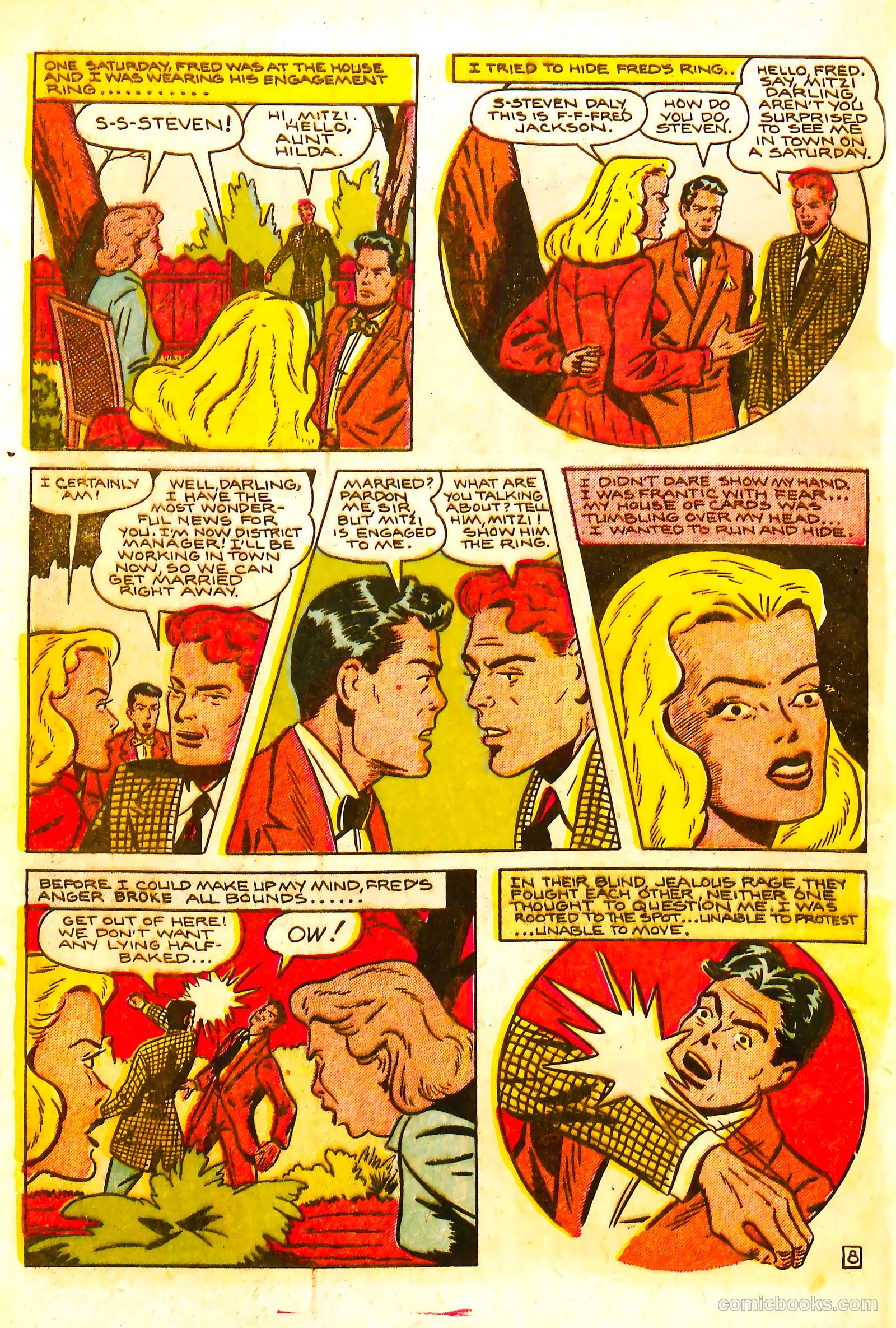Teen Romances #11 (1963) — page 32 of 36