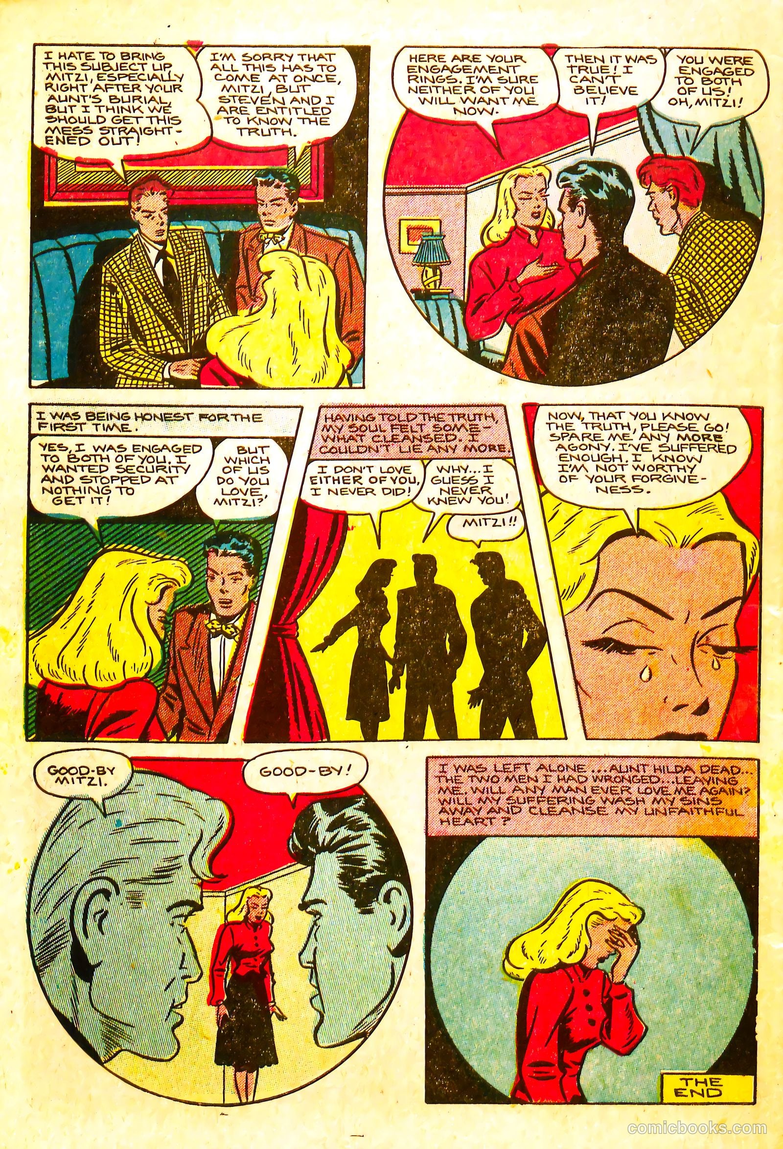 Teen Romances #11 (1963) — page 34 of 36