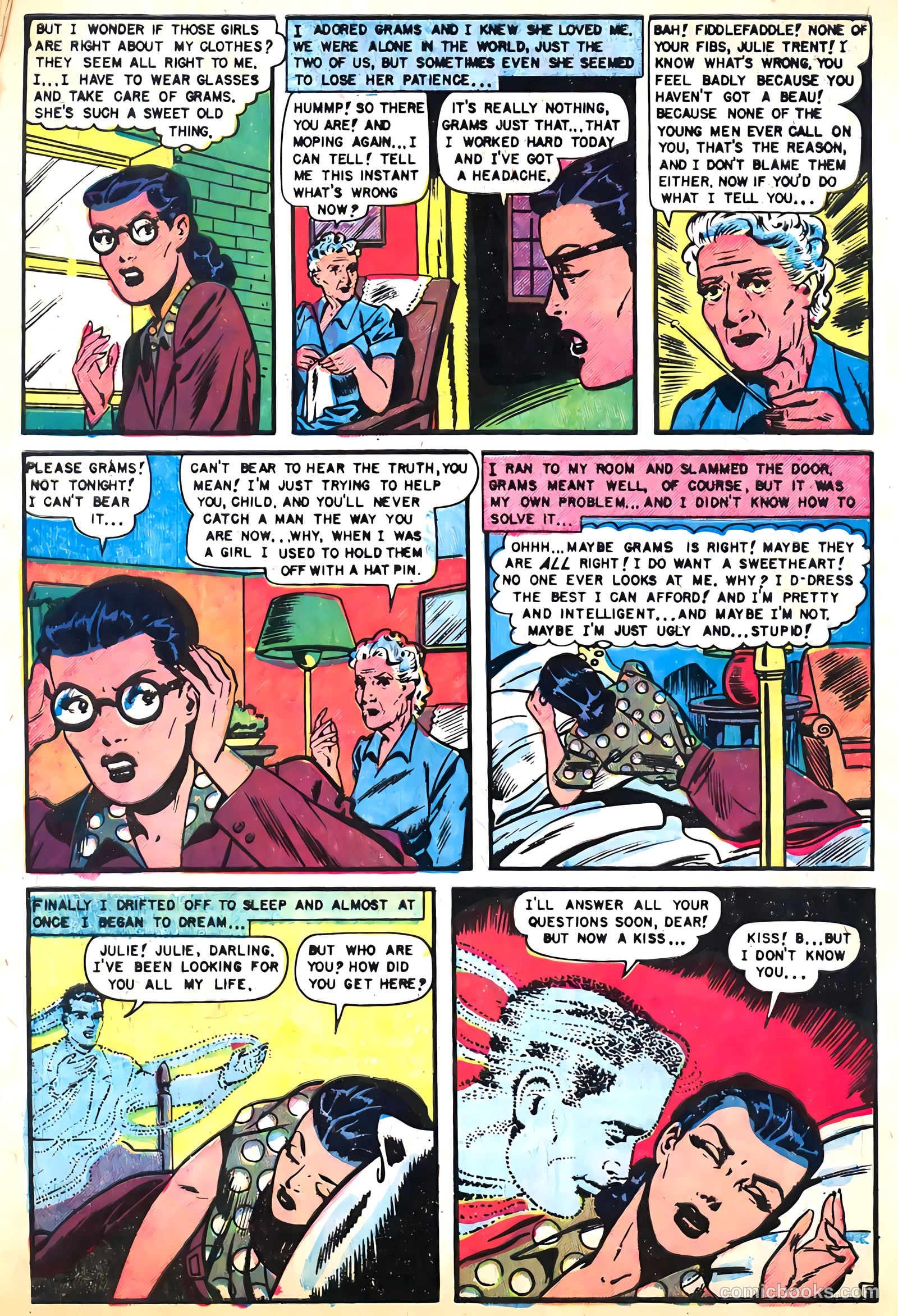 Teen Romances #17 (1964) — page 4 of 36