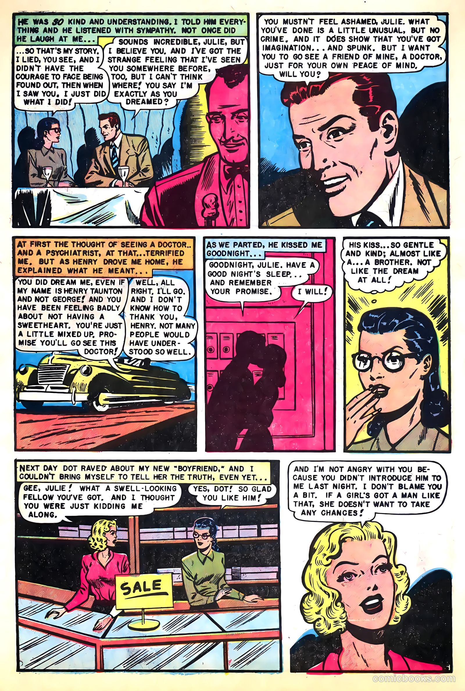 Teen Romances #17 (1964) — page 7 of 36