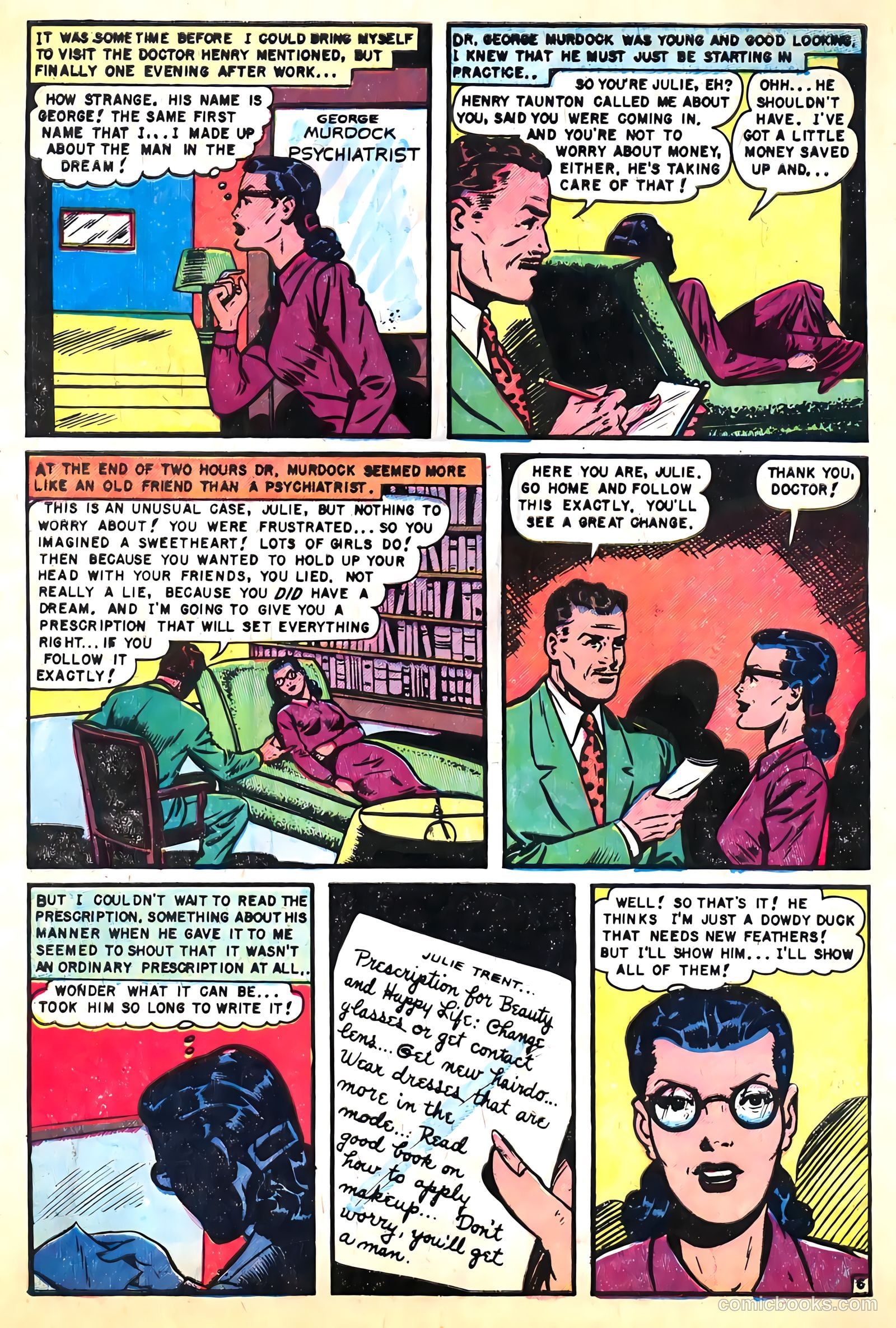 Teen Romances #17 (1964) — page 8 of 36