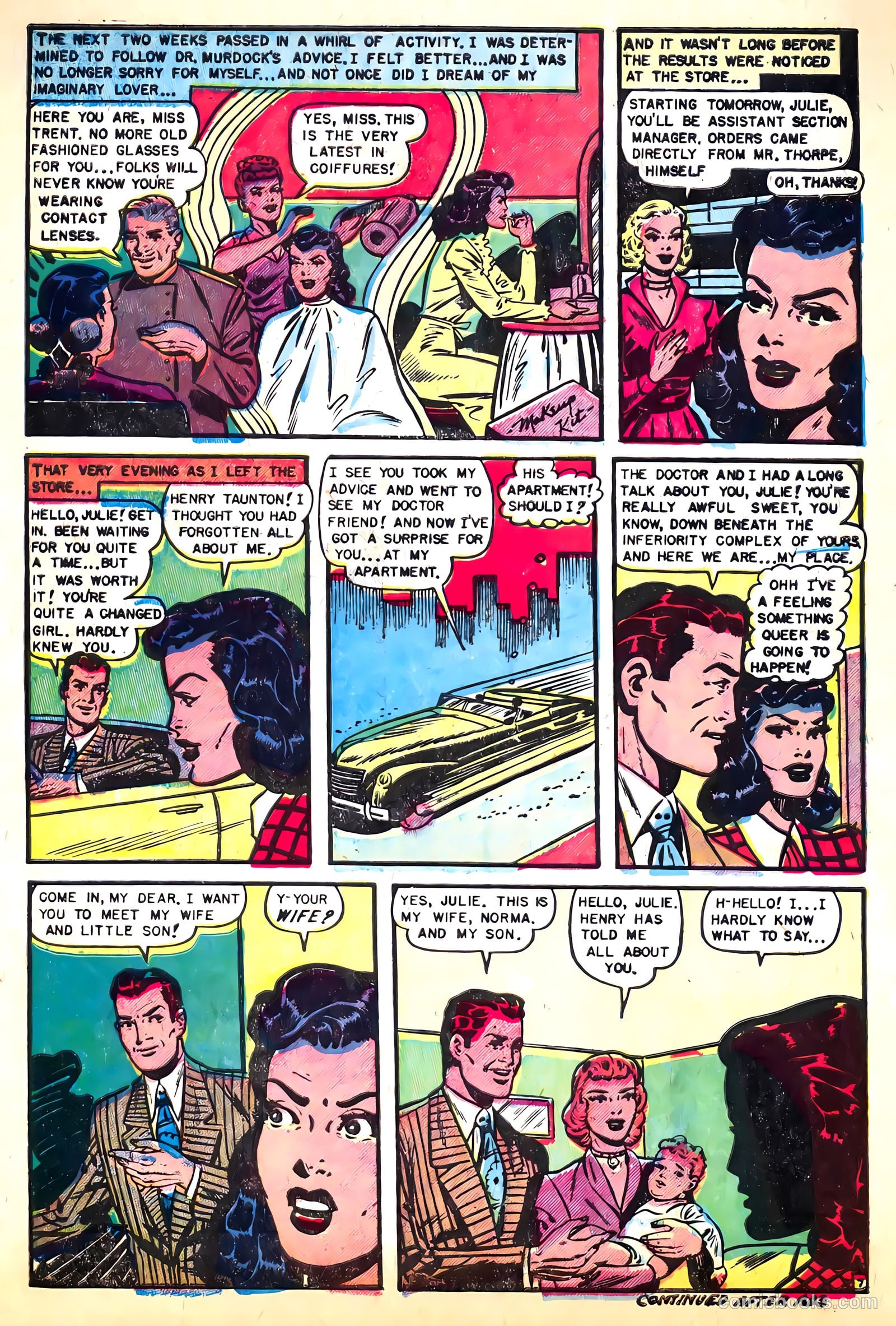 Teen Romances #17 (1964) — page 9 of 36
