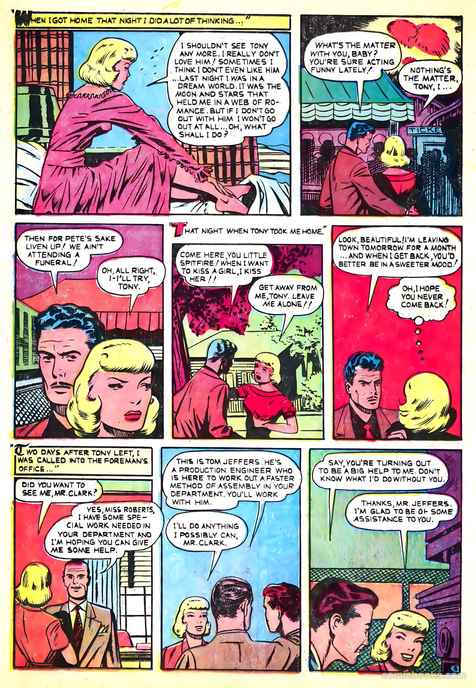 Teen Romances #17 (1964) — page 16 of 36