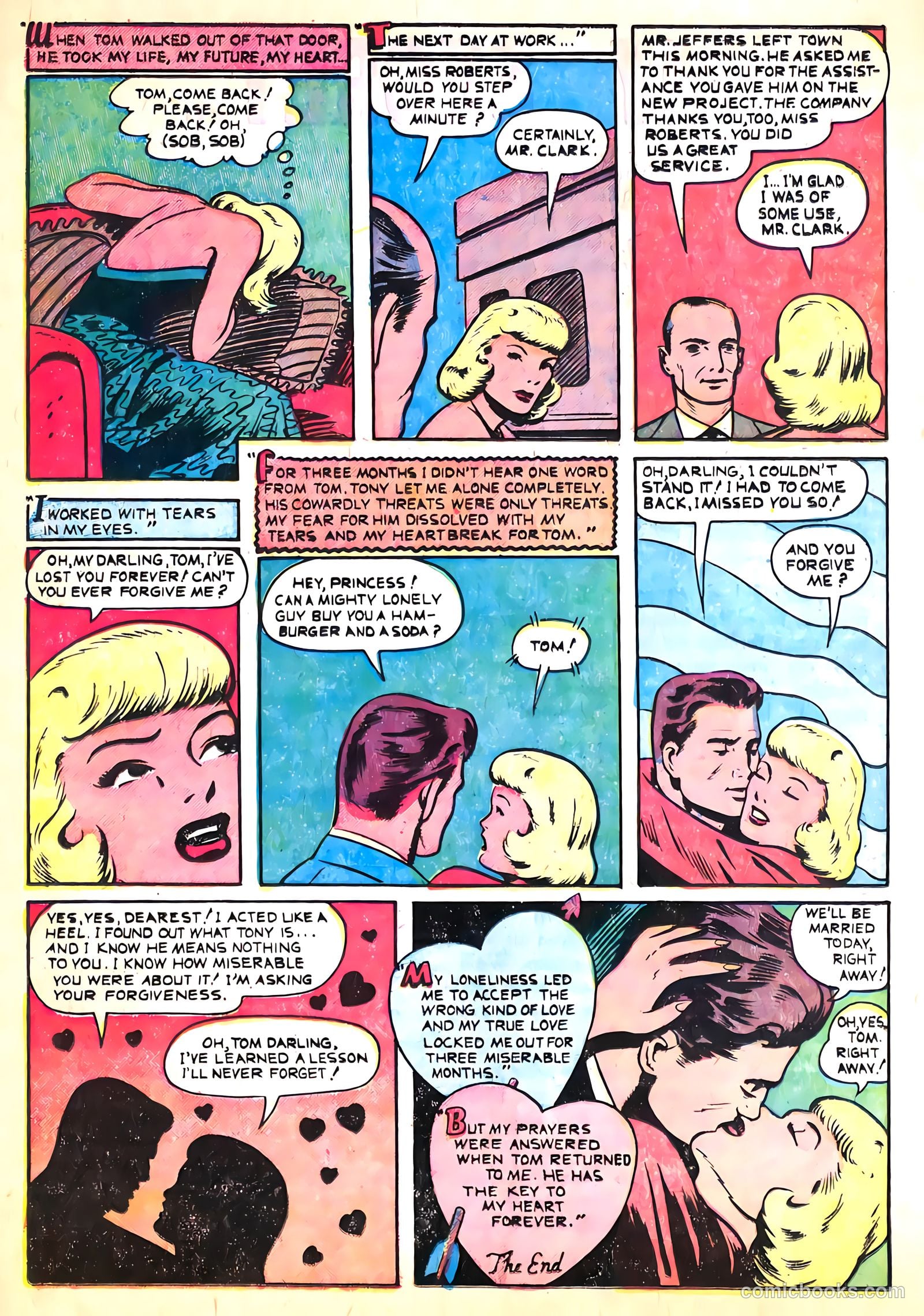 Teen Romances #17 (1964) — page 21 of 36