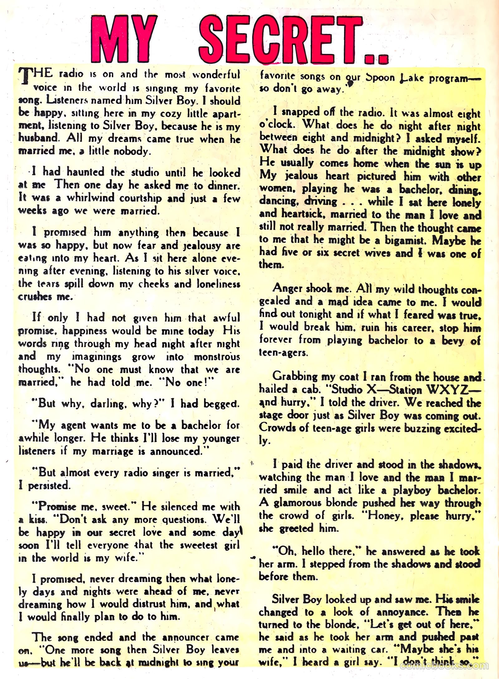 Teen Romances #17 (1964) — page 22 of 36
