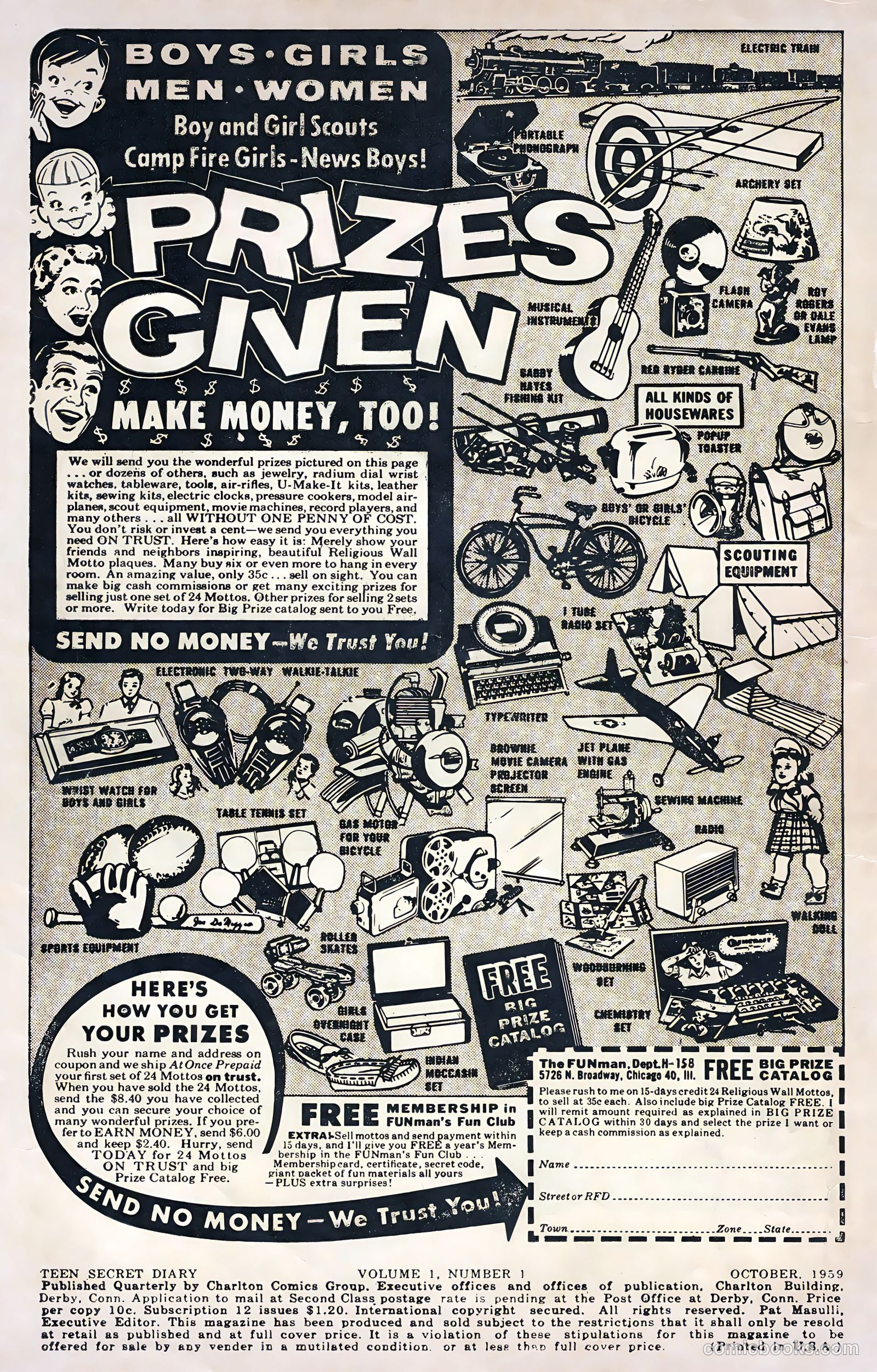 Teen Secret Diary #1 (1959) — page 2 of 36