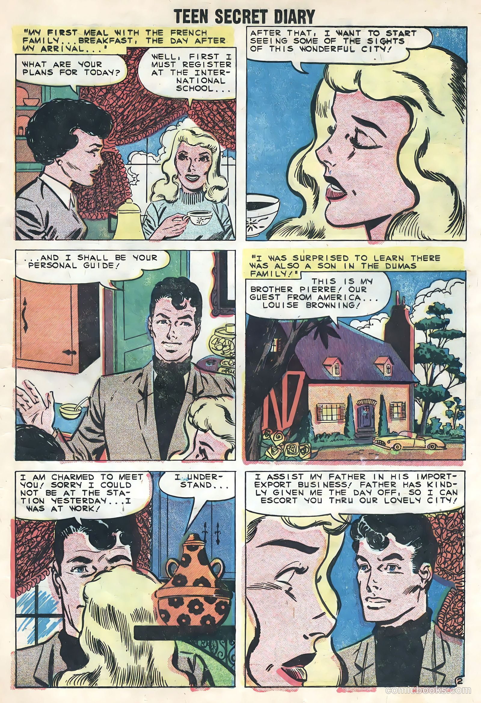 Teen Secret Diary #1 (1959) — page 13 of 36