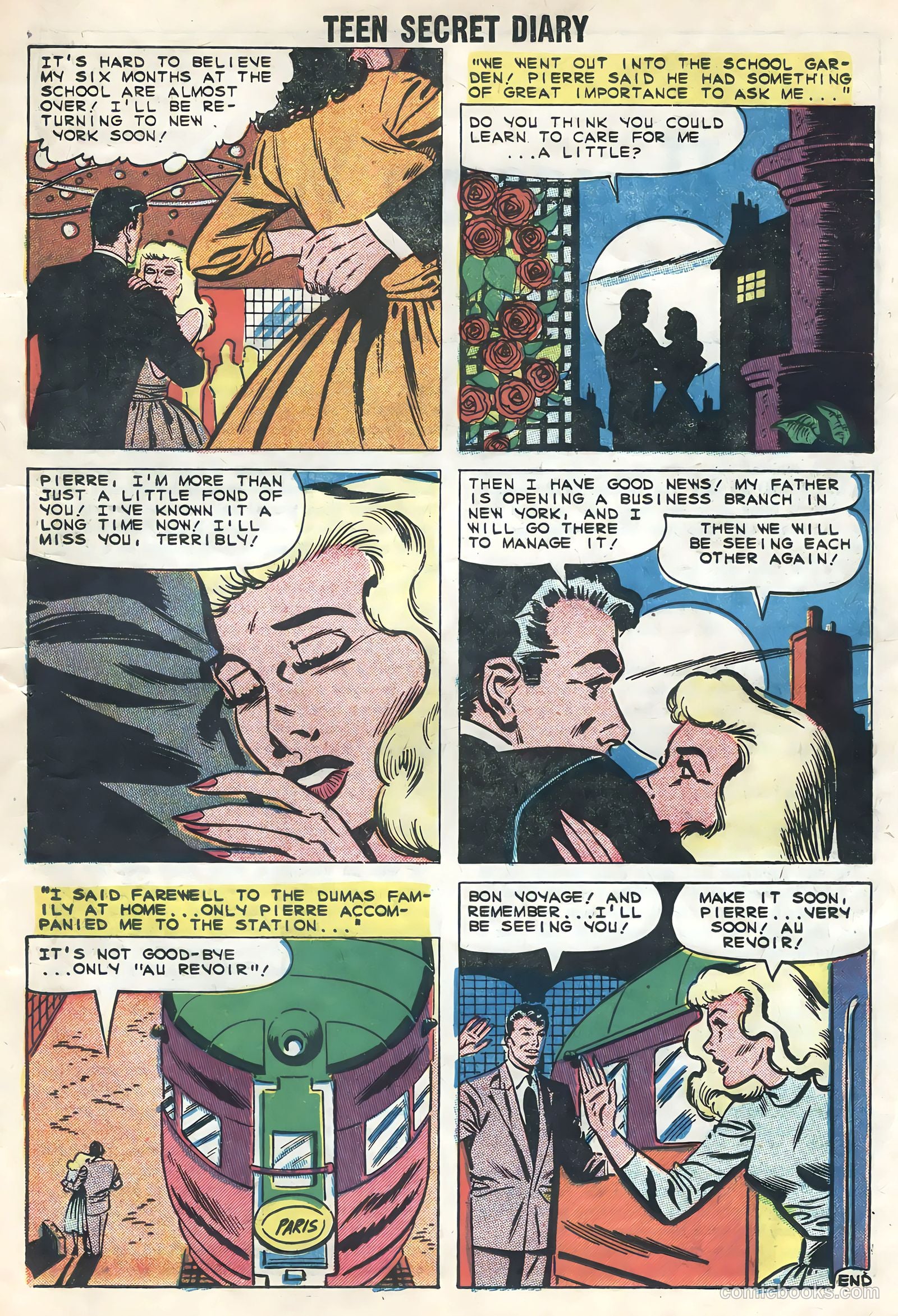 Teen Secret Diary #1 (1959) — page 19 of 36