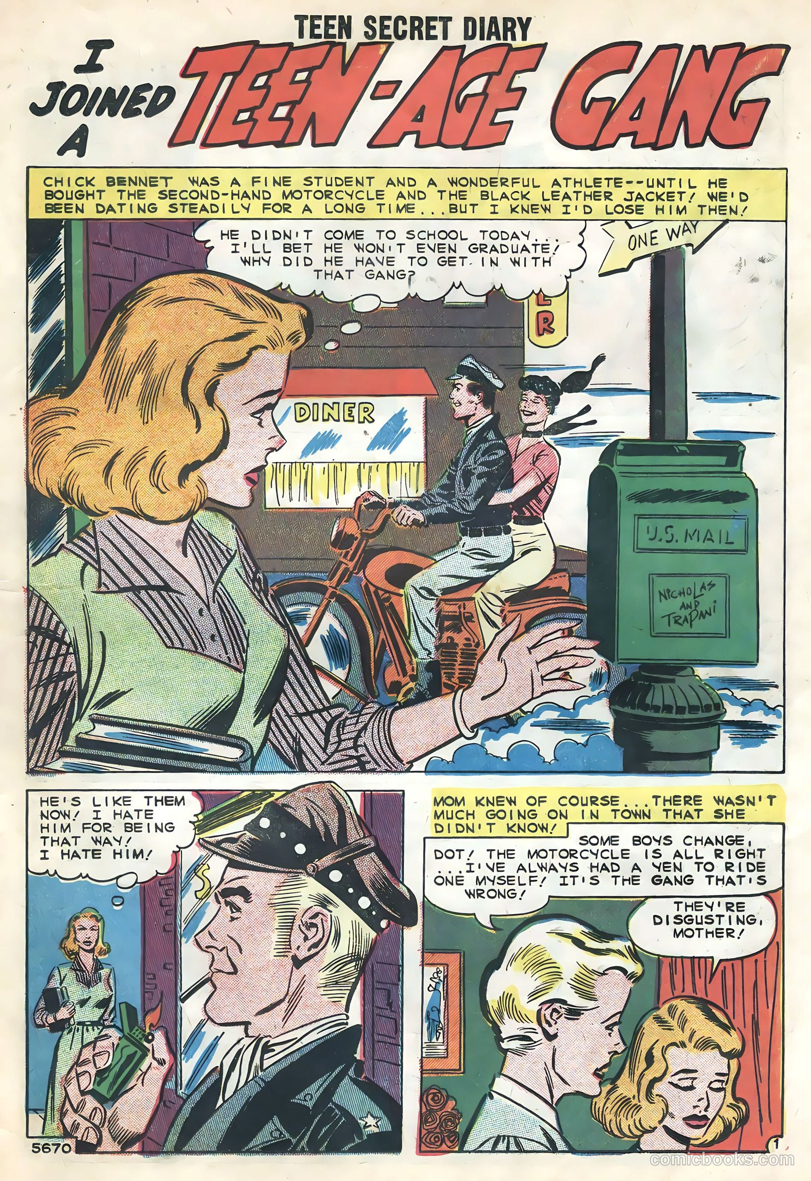 Teen Secret Diary #1 (1959) — page 23 of 36