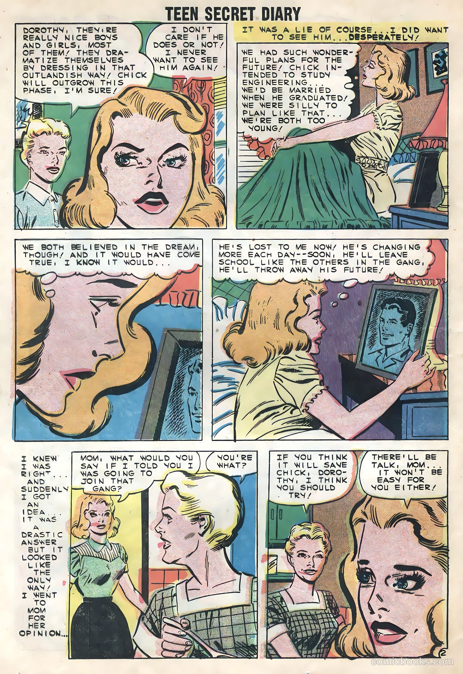 Teen Secret Diary #1 (1959) — page 24 of 36